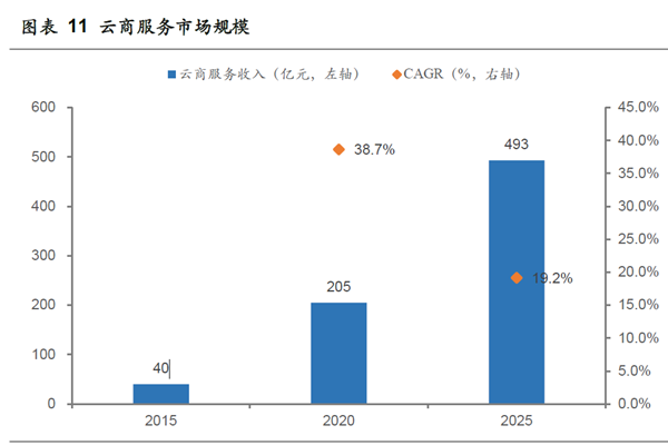 云商服务市场规模 云商服务市场规模