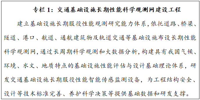 十四五交通领域科技创新规划