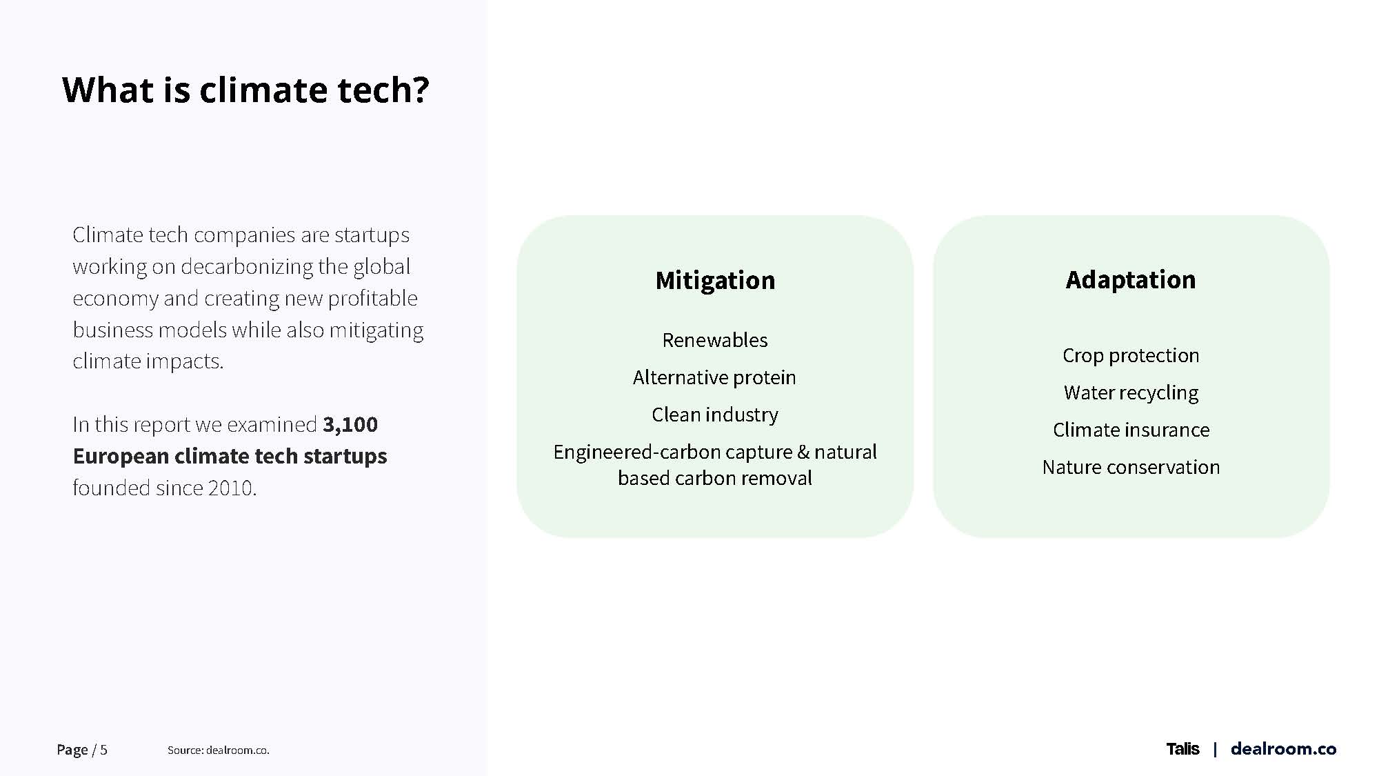 气候科技领域的投资趋势