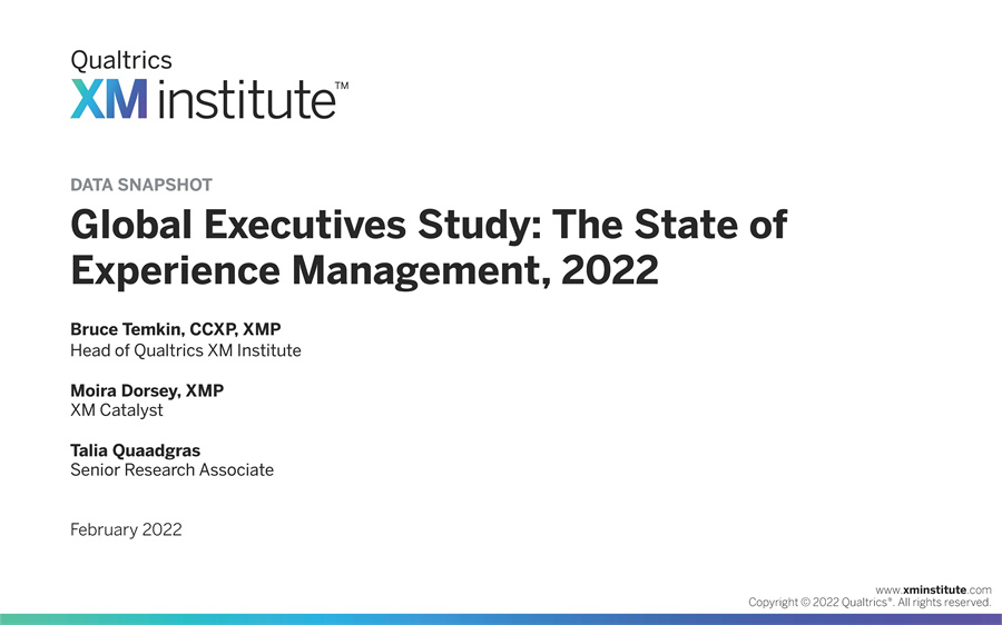 客户体验管理报告