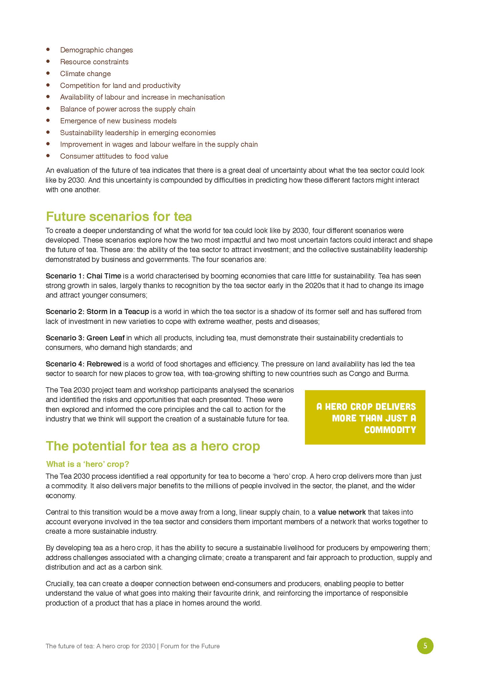 全球茶叶产业报告