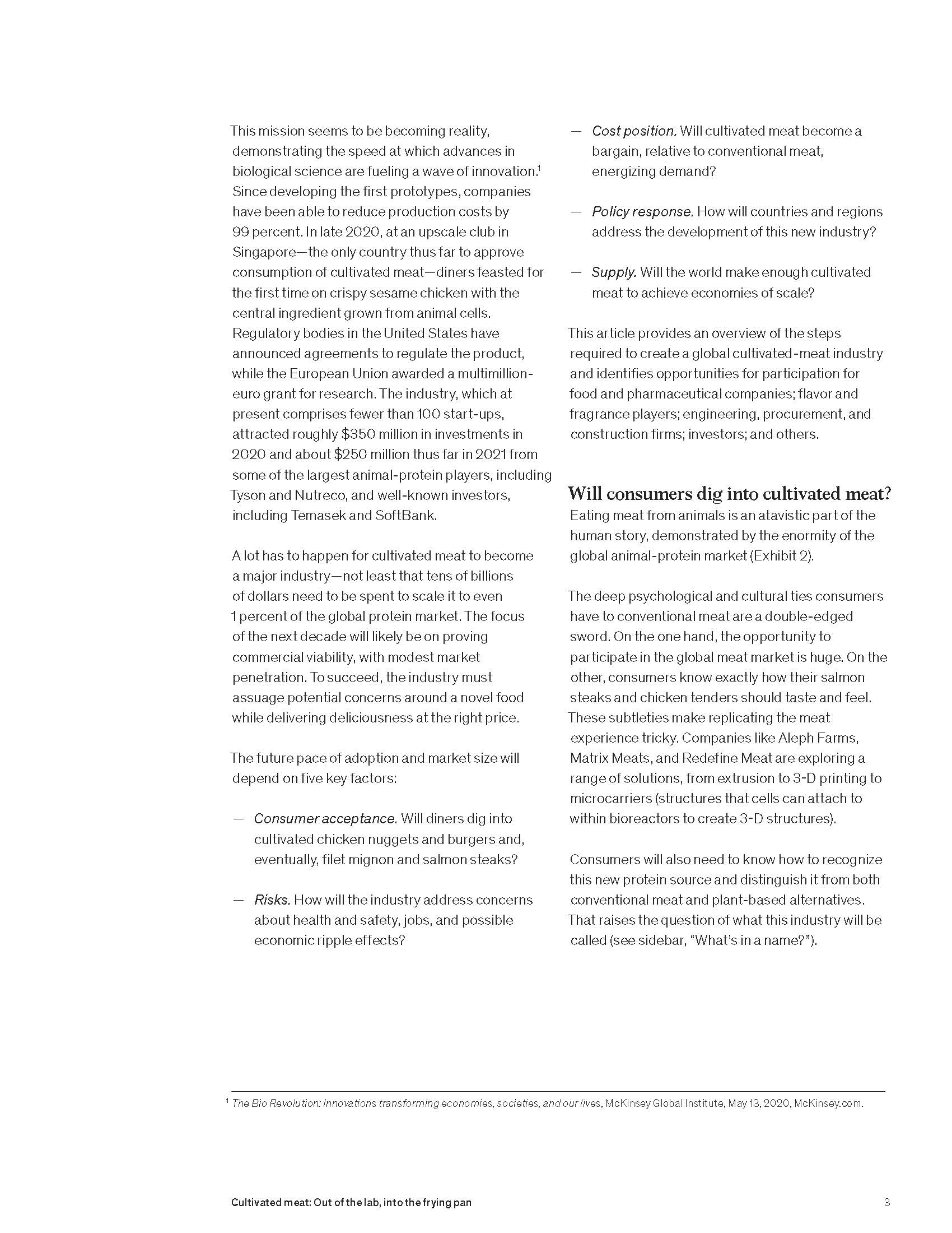 人造肉产业报告