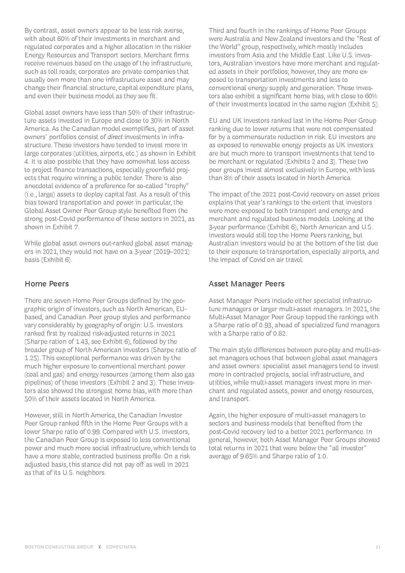 基础设施投资策略