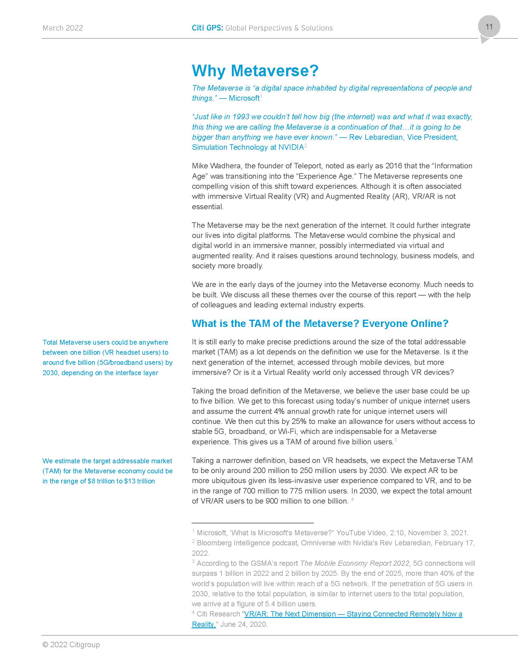 元宇宙趋势报告