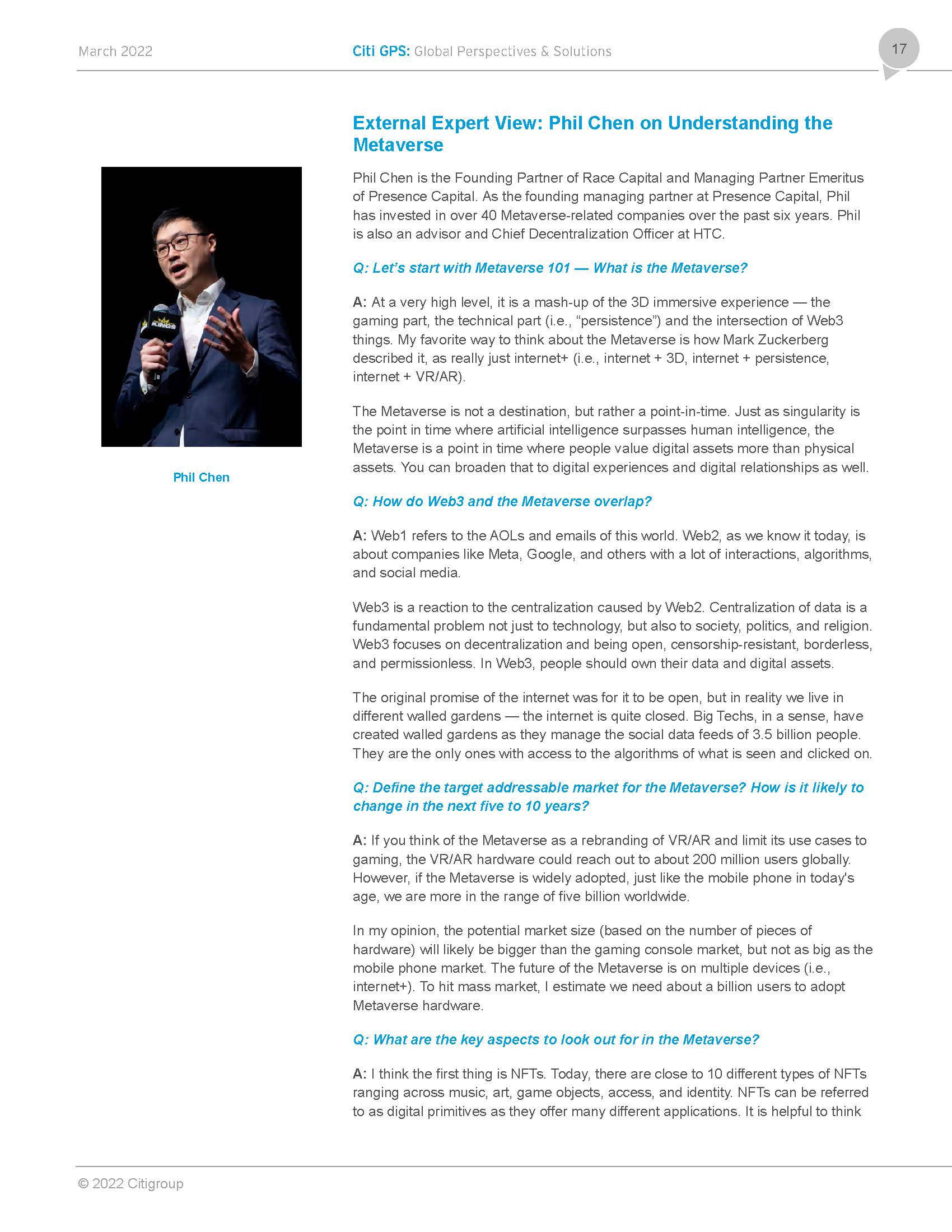 元宇宙趋势报告