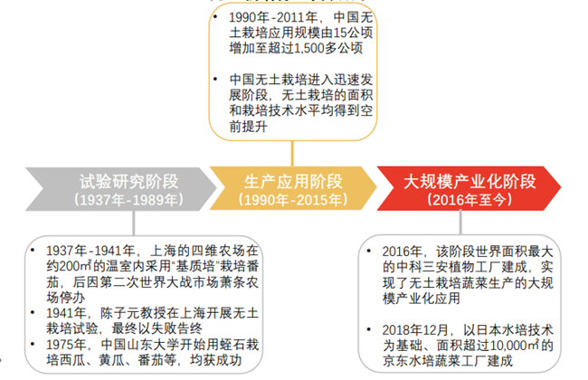 无土栽培的发展历程