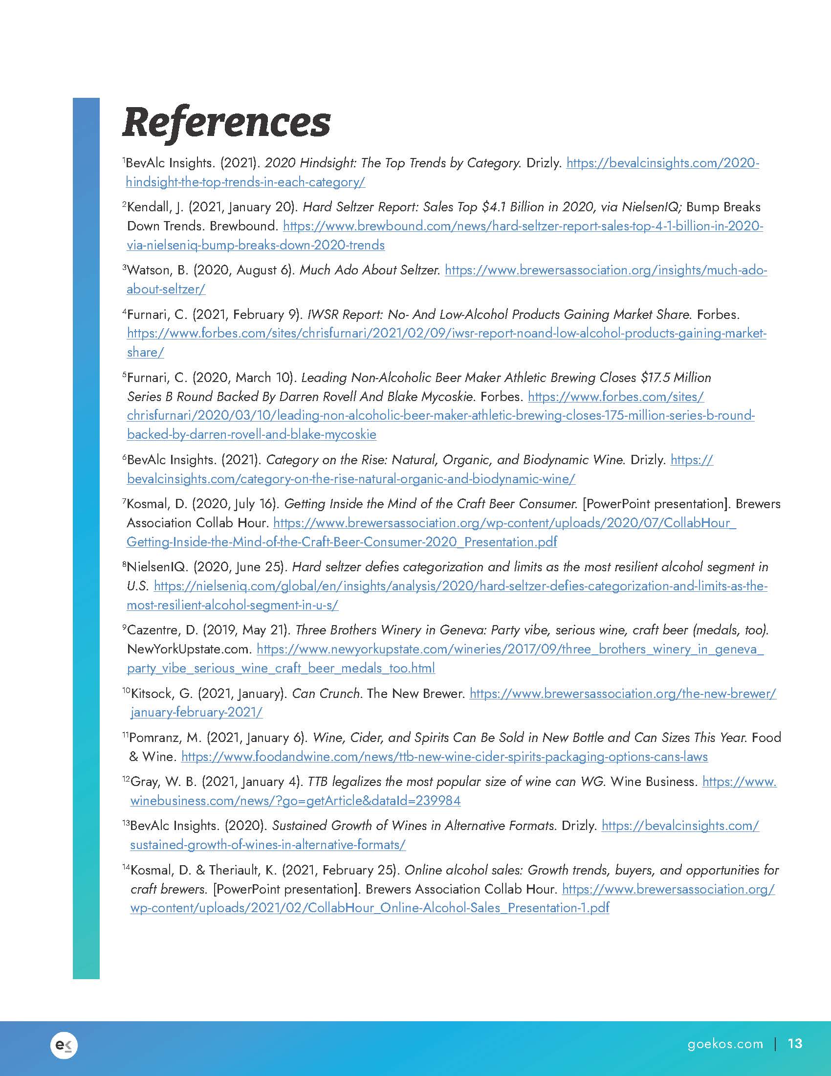 酒精饮料行业的五大趋势