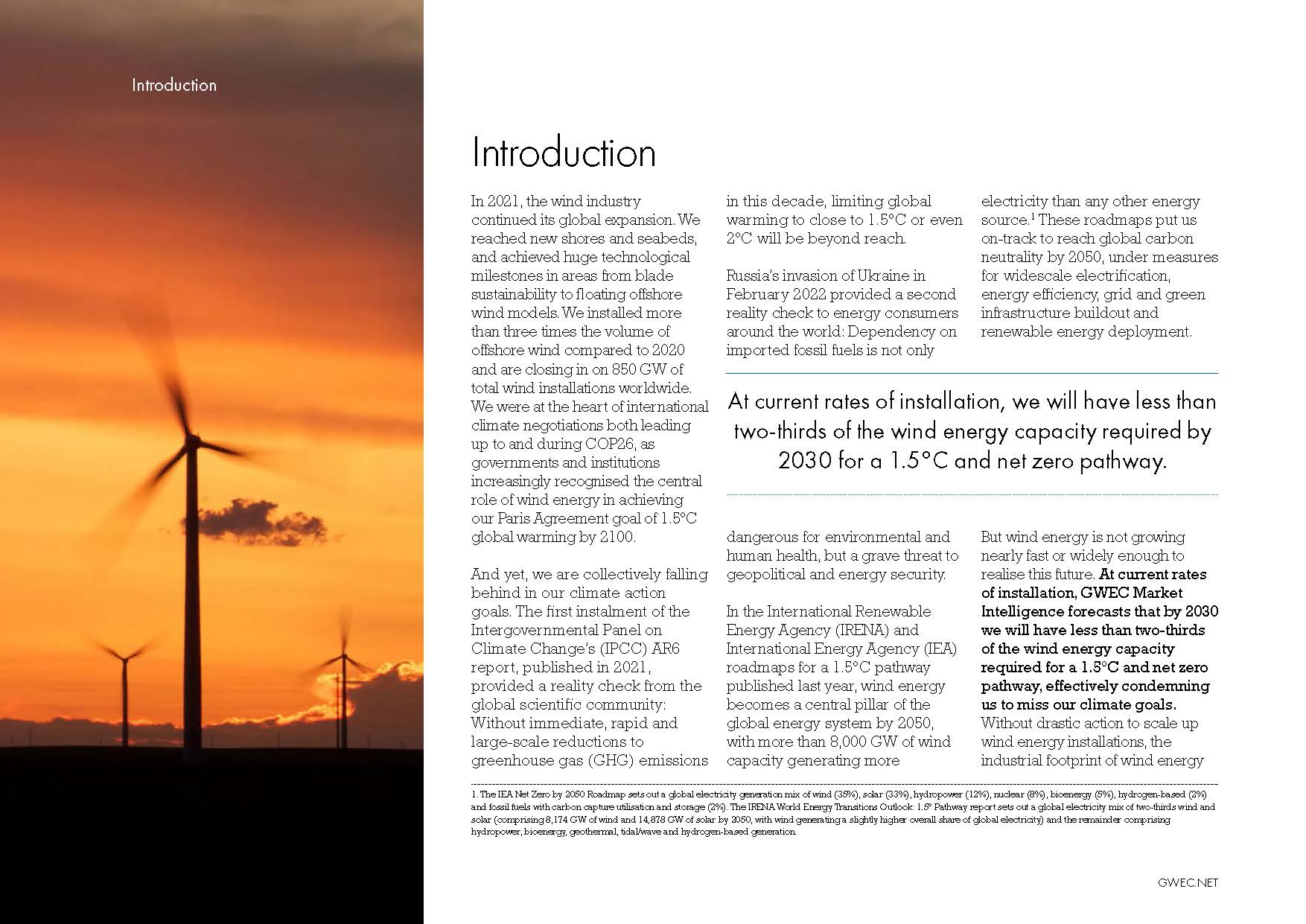 2022年全球风能报告