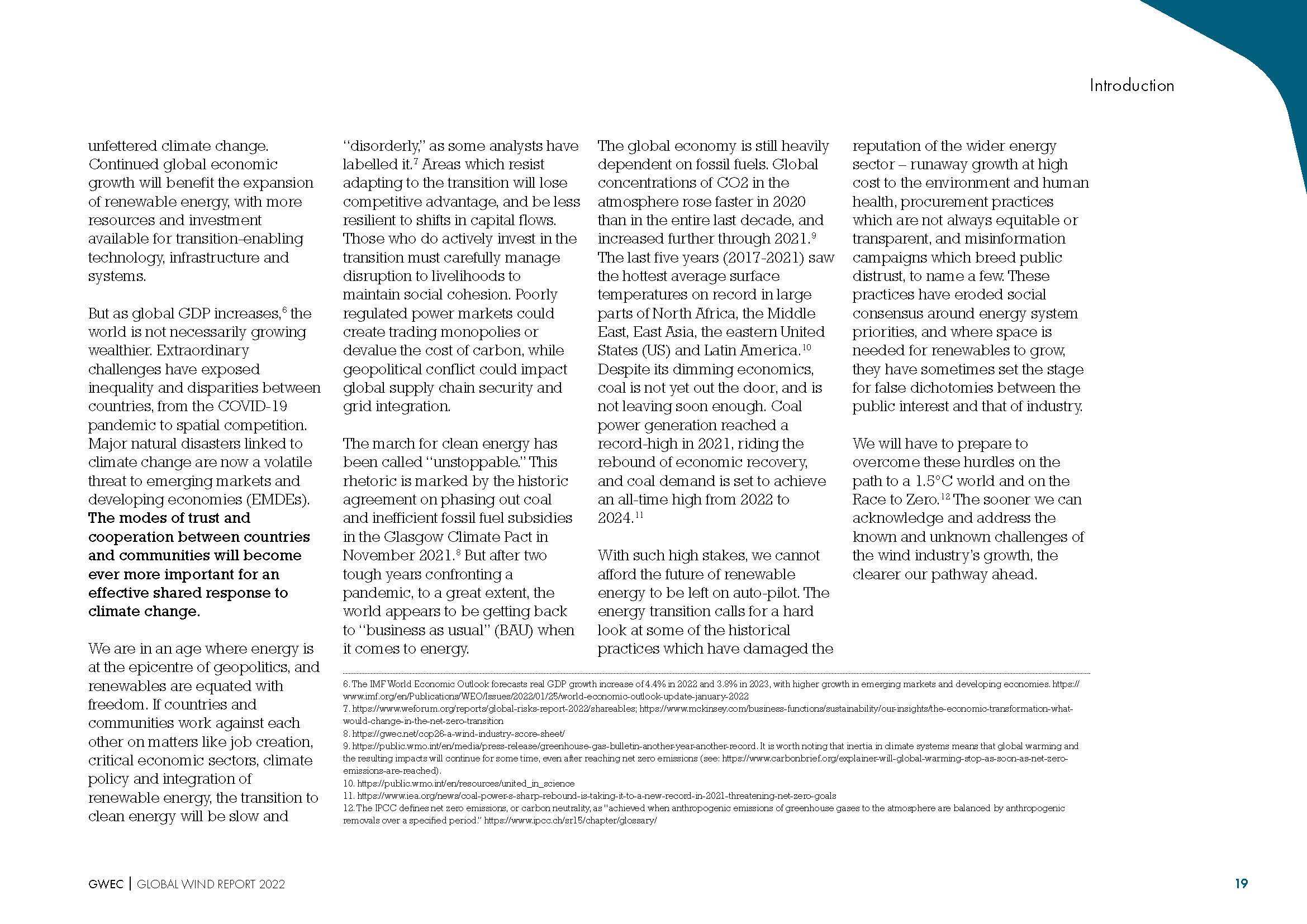 2022年全球风能报告