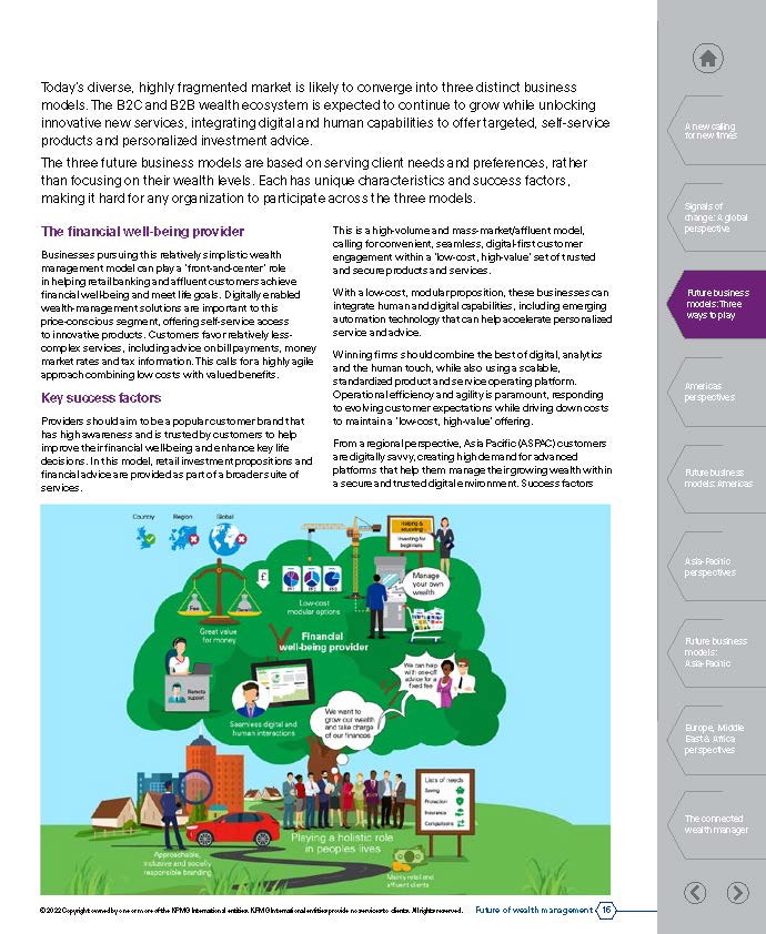 毕马威未来财富管理展望