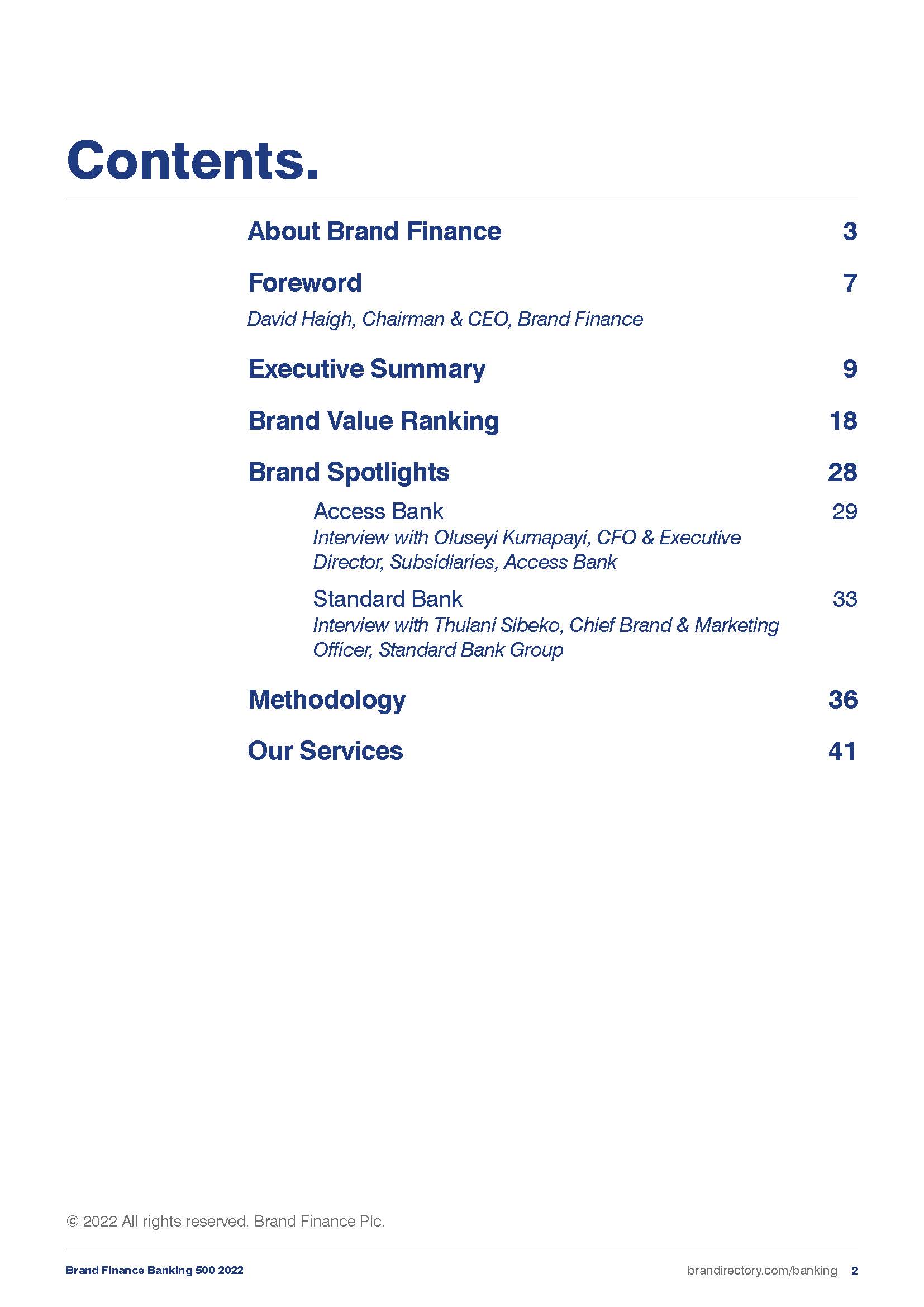 2022年全球银行品牌500强榜单