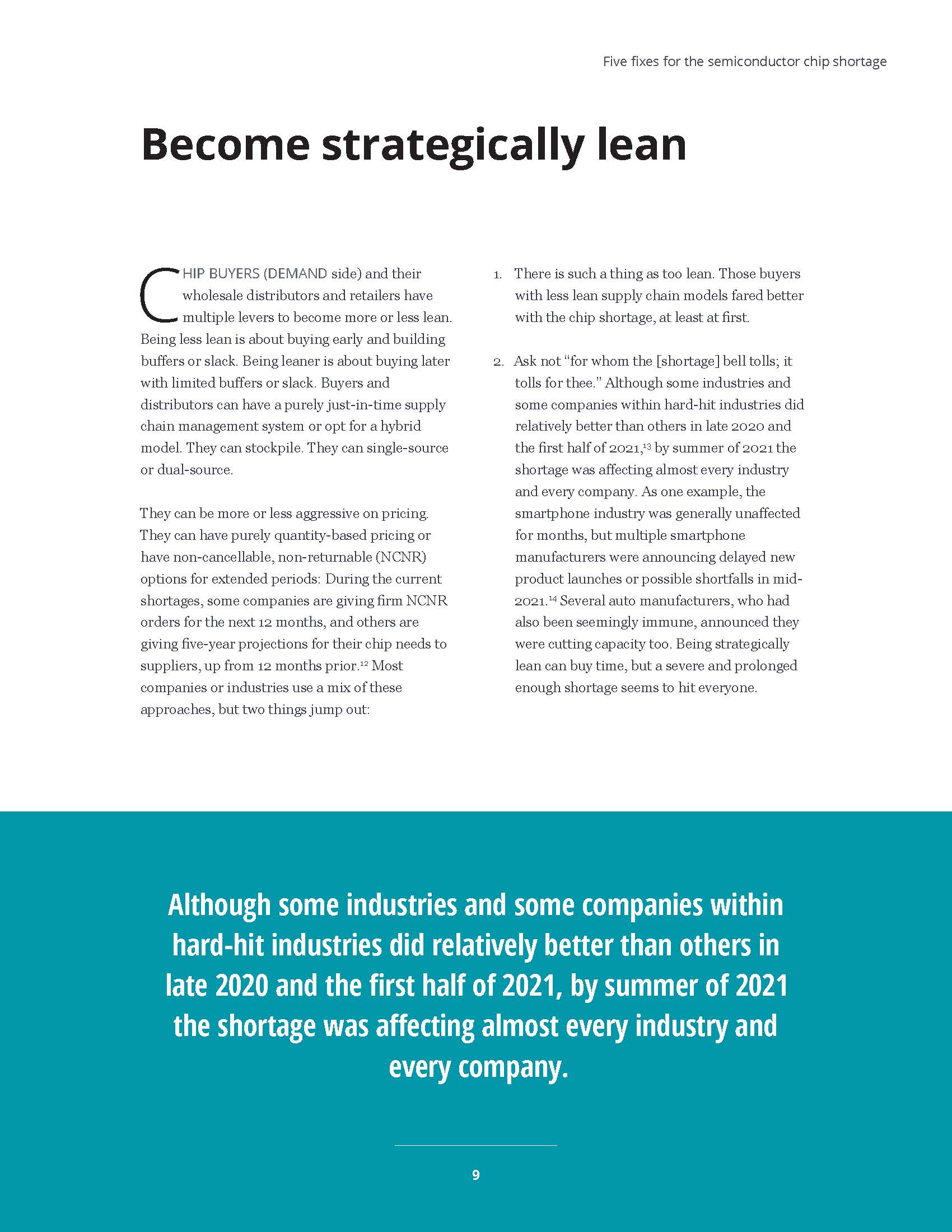 半导体材料和芯片短缺