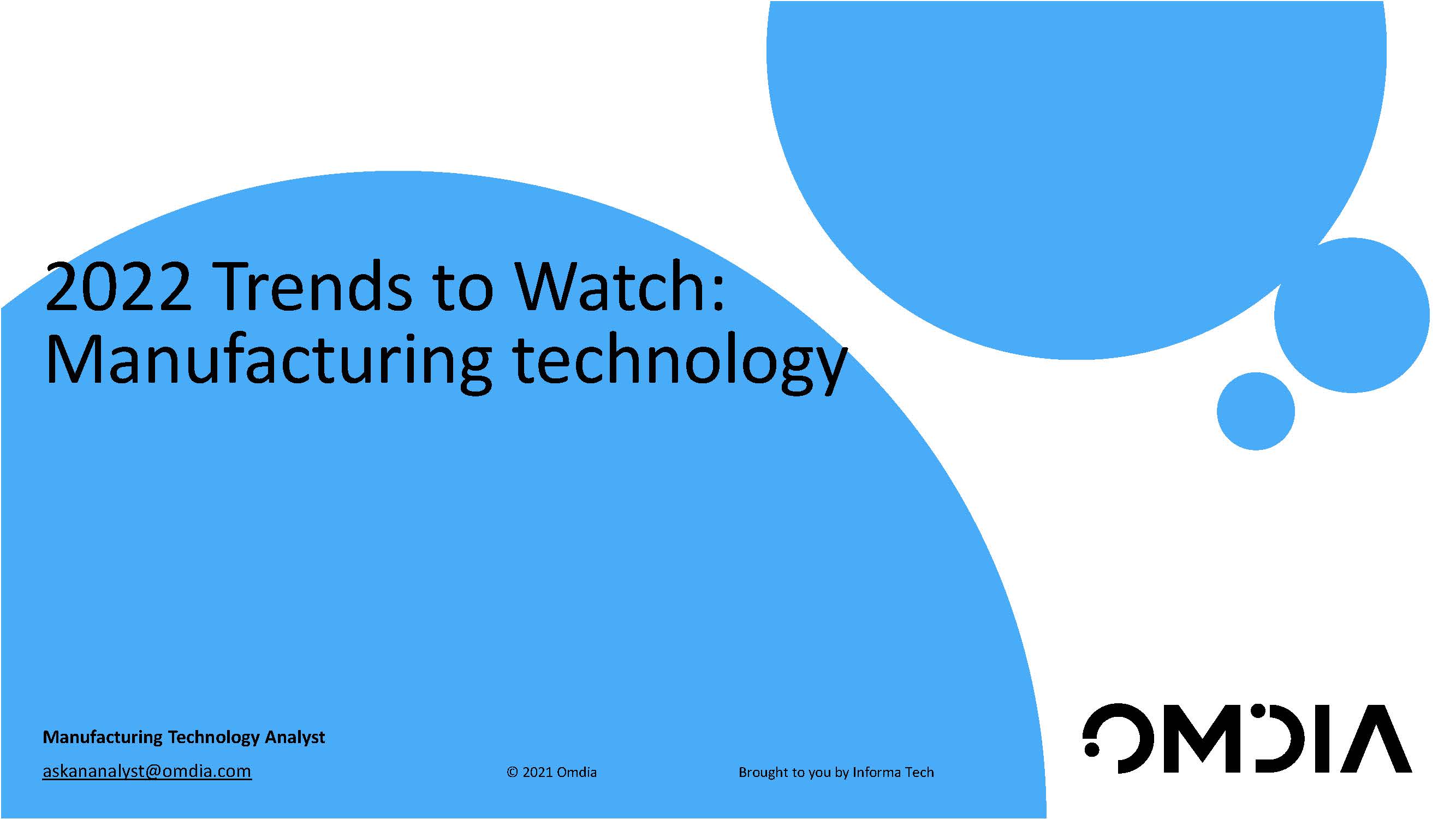 制造业技术发展趋势,