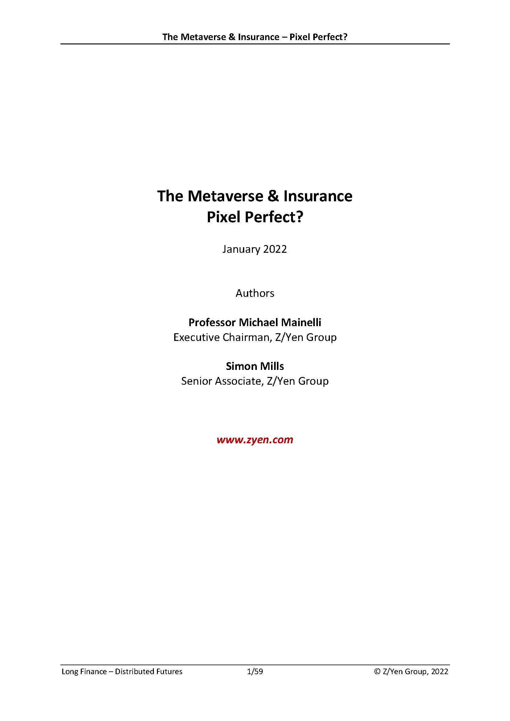 元宇宙和保险有什么联系