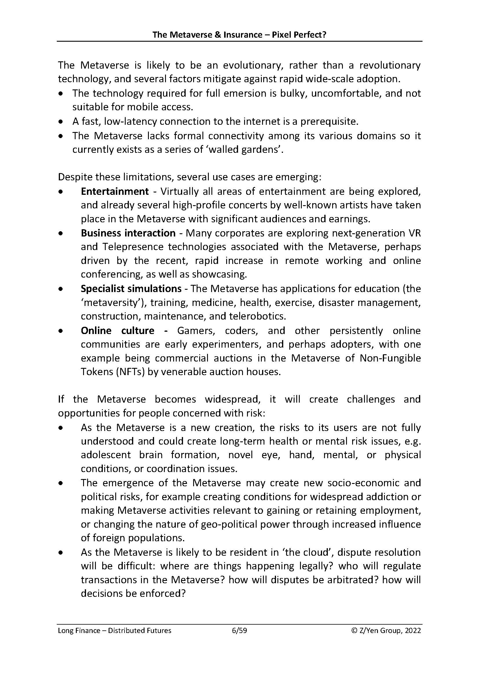 元宇宙和保险有什么联系