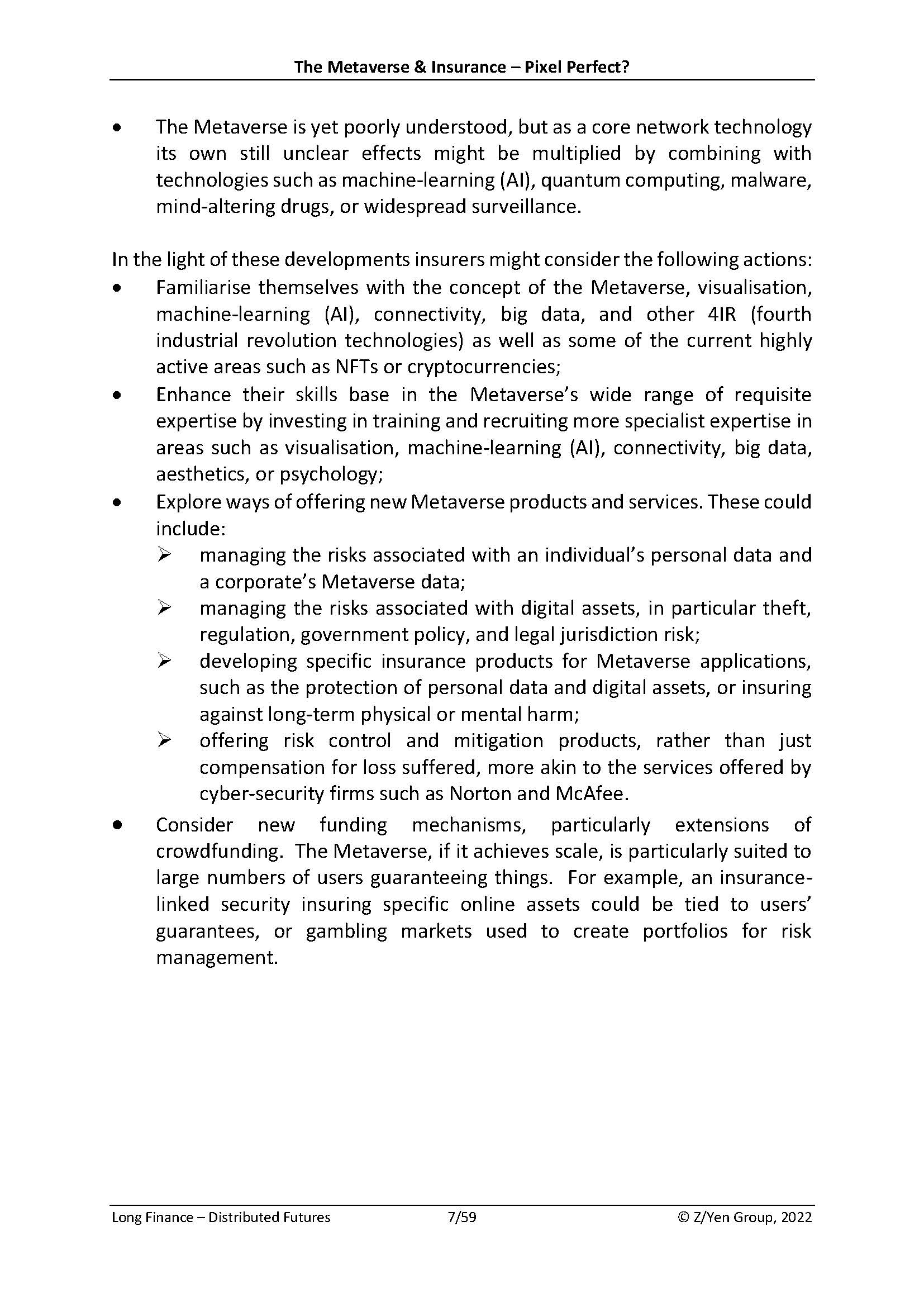 元宇宙和保险有什么联系