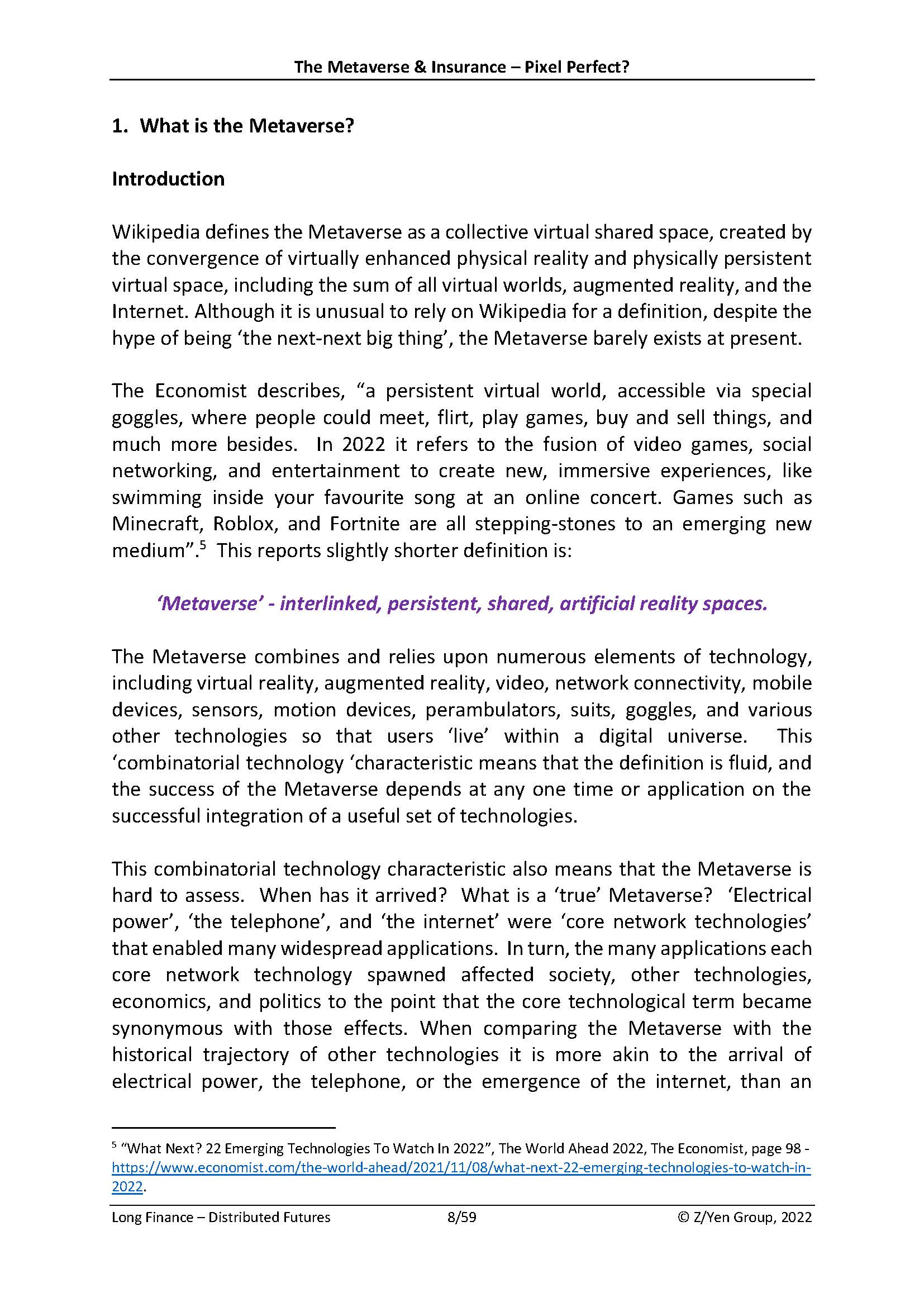 元宇宙和保险有什么联系