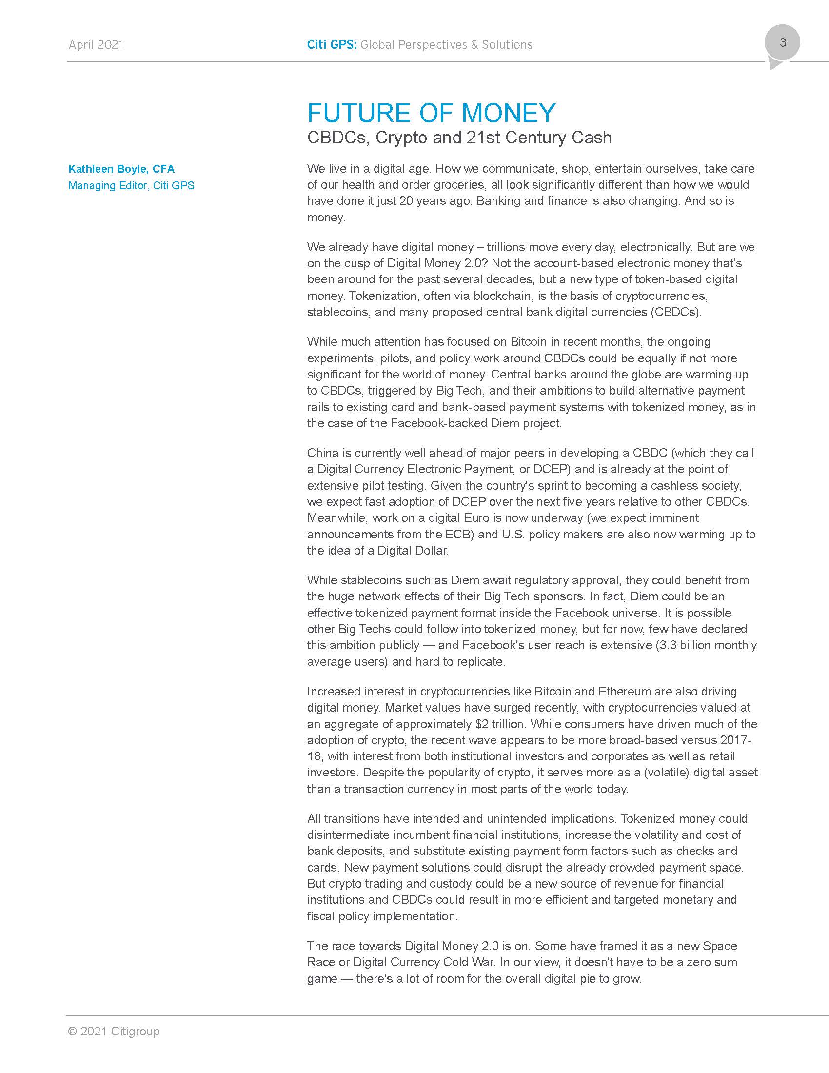 未来货币的发展,