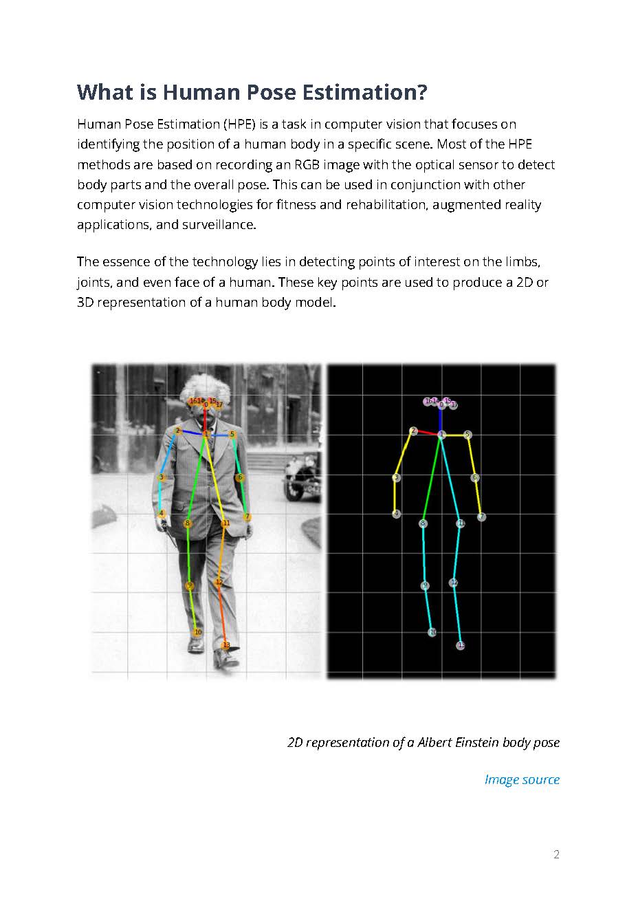 人体姿态评估报告