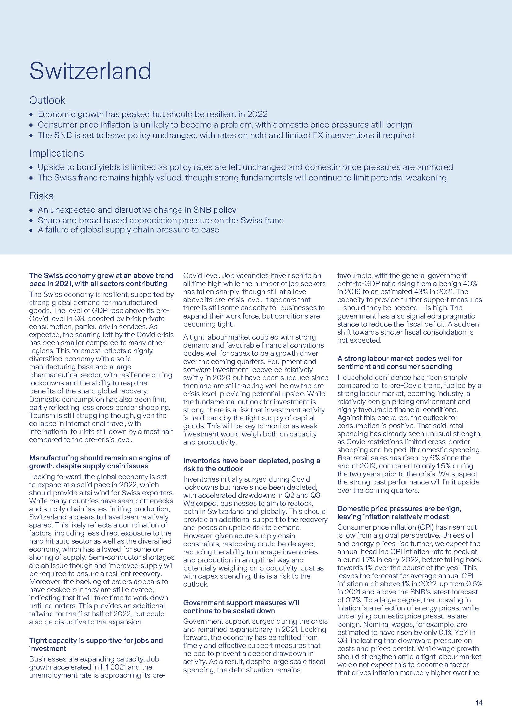 全球经济与市场展望