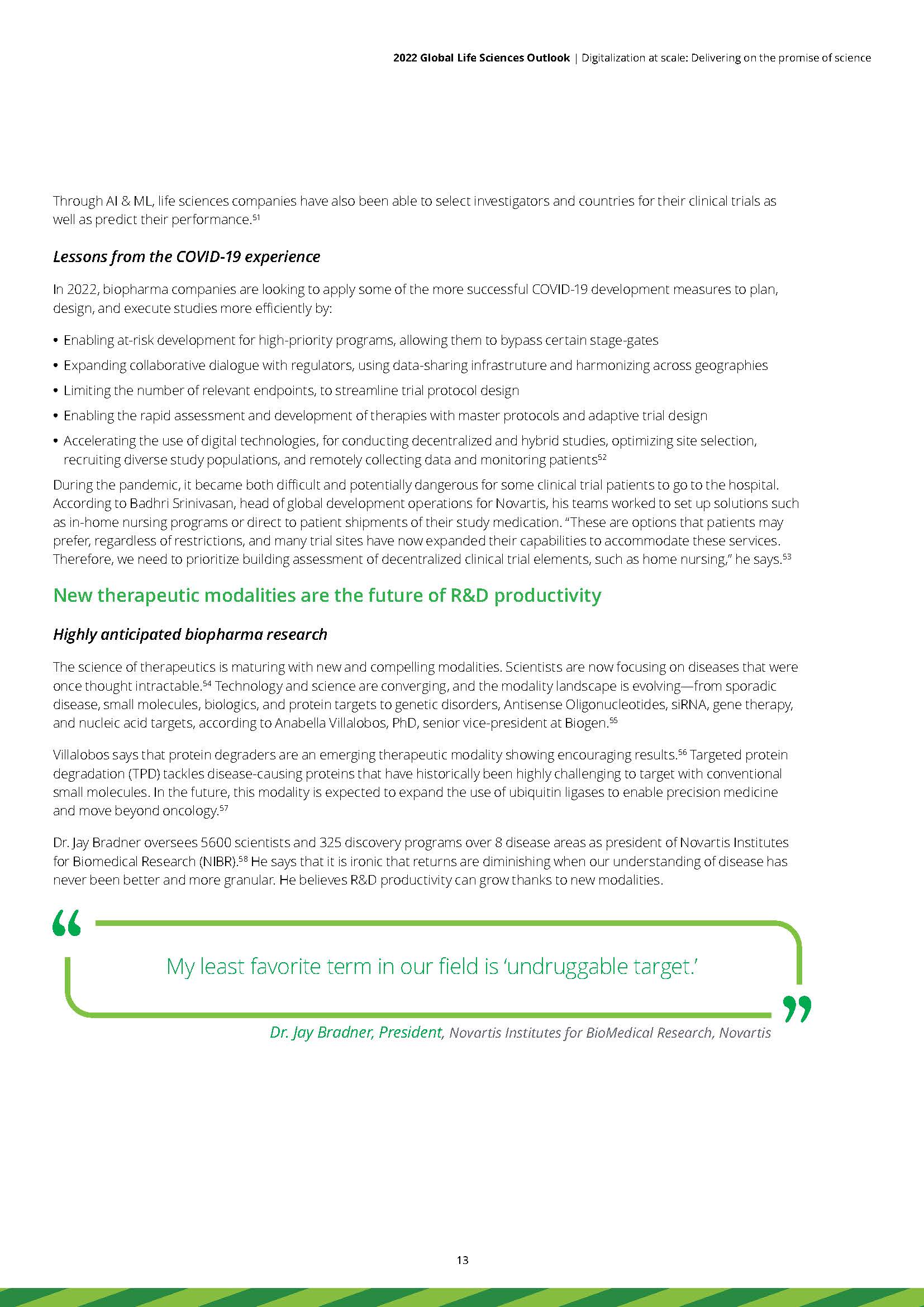 世界生命科学行业展望