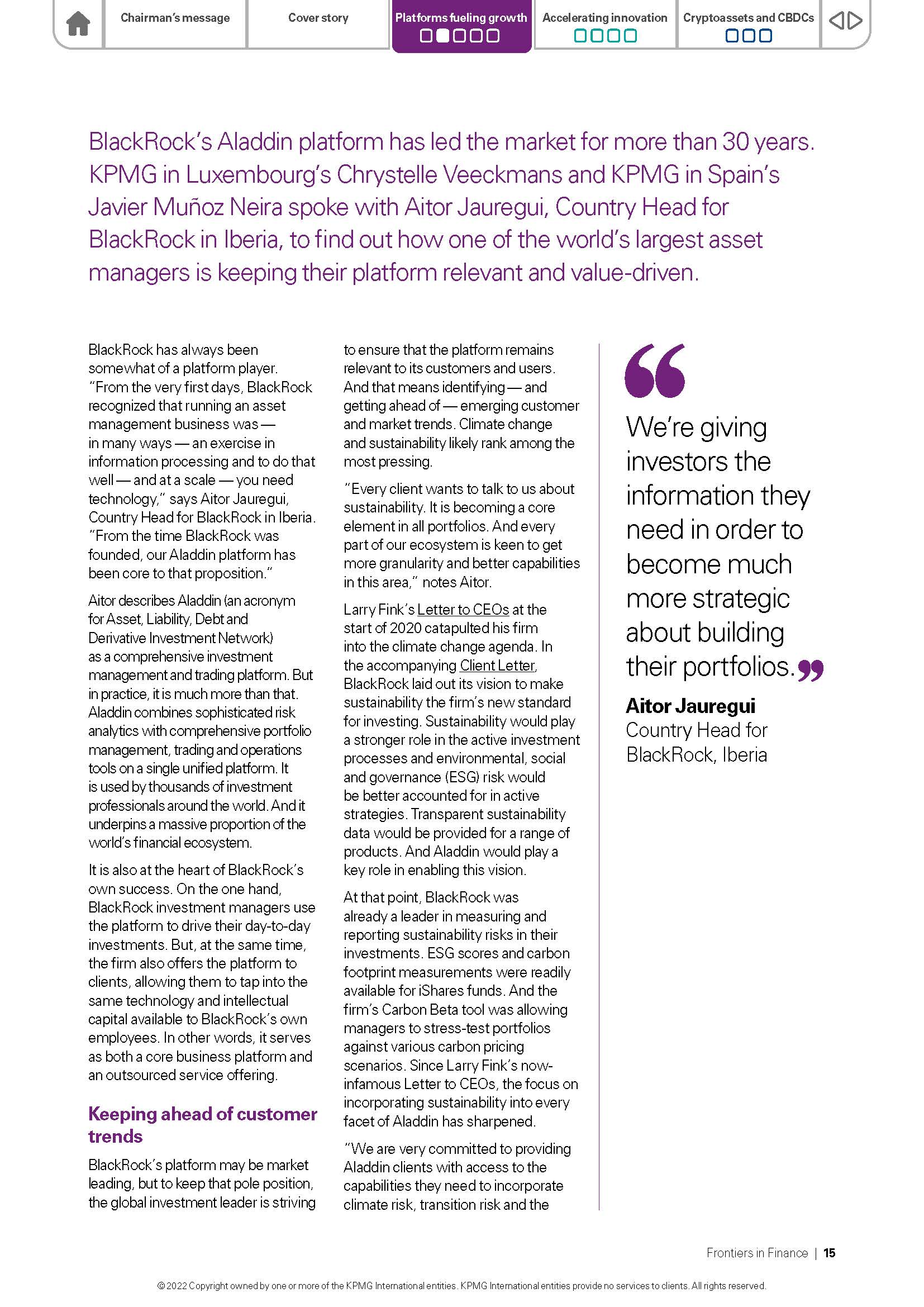 金融服务市场分析