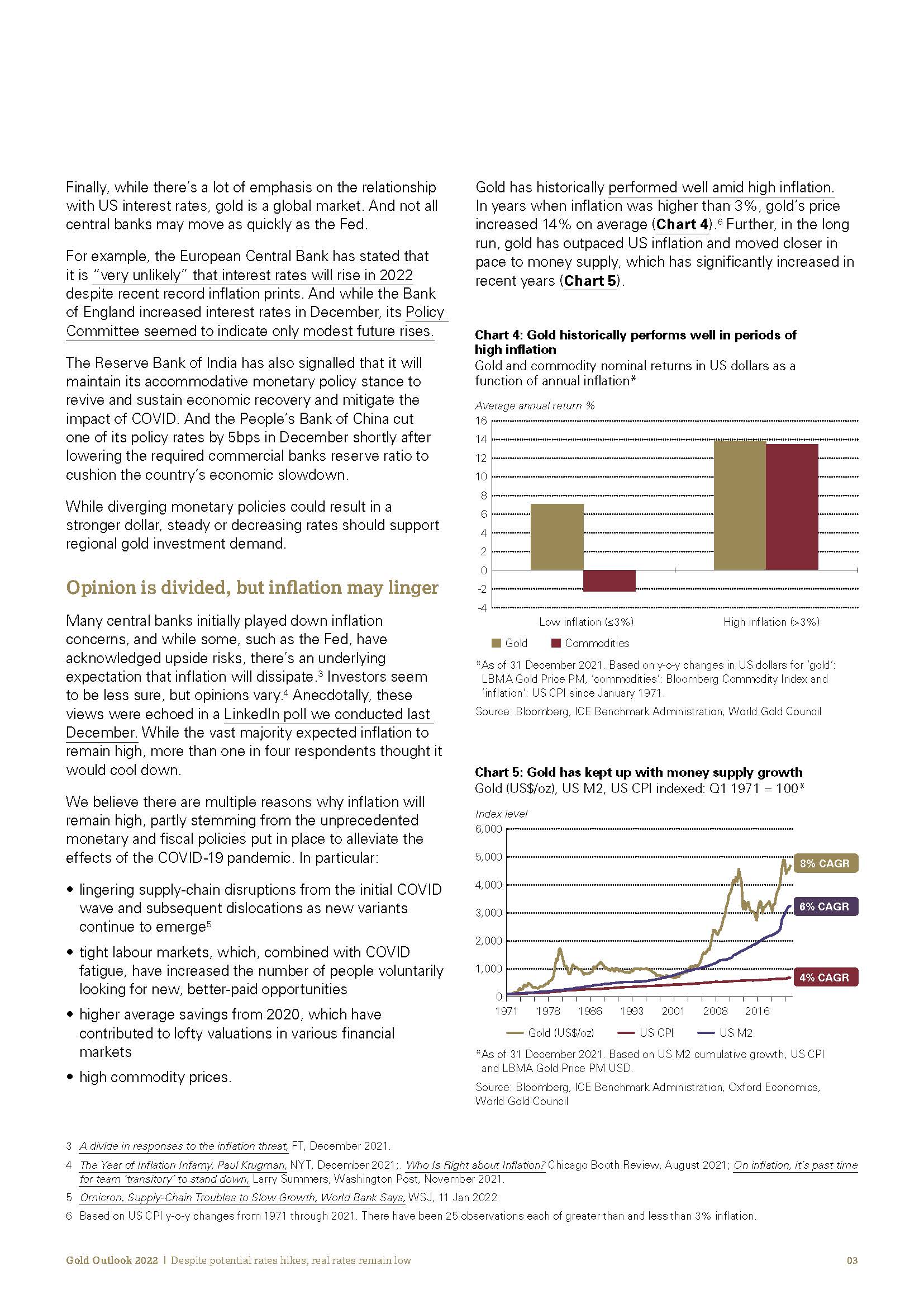 全球黄金市场最新分析报告