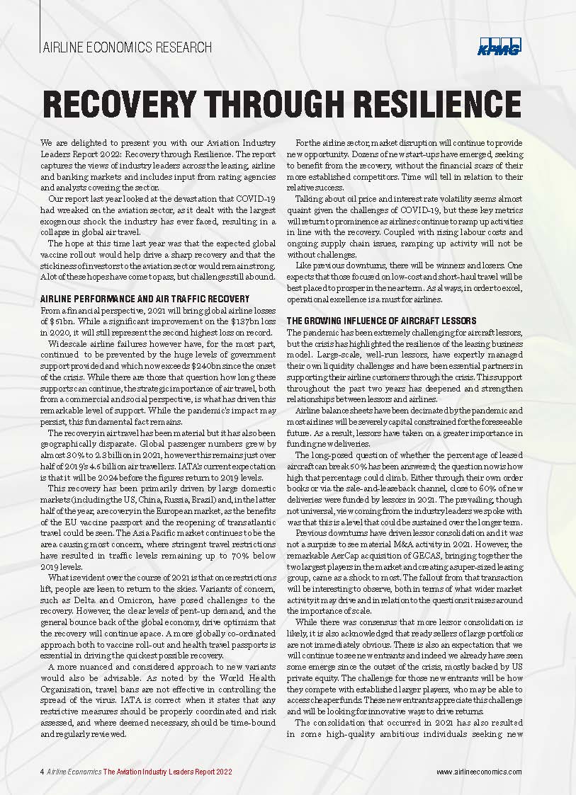 航空行业2022发展趋势分析