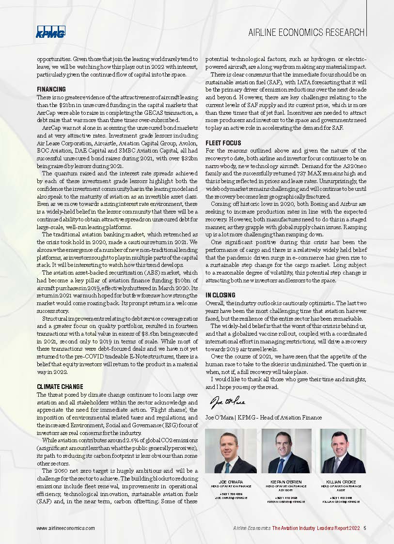 航空行业2022发展趋势分析