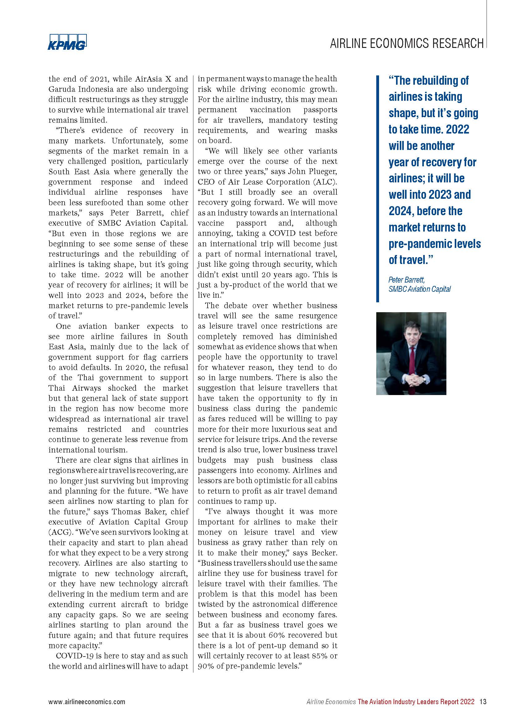 航空行业2022发展趋势分析