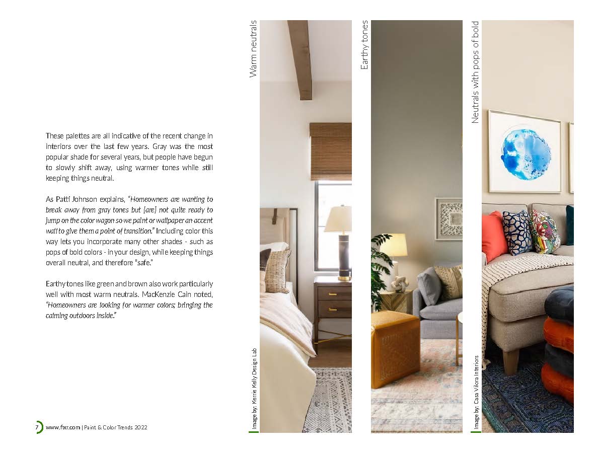 2022涂料色彩流行趋势