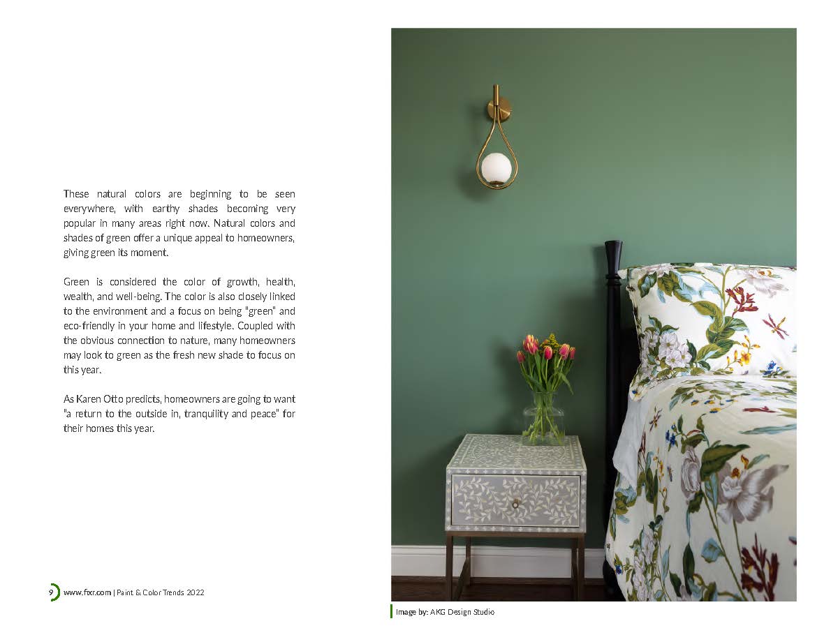 2022涂料色彩流行趋势