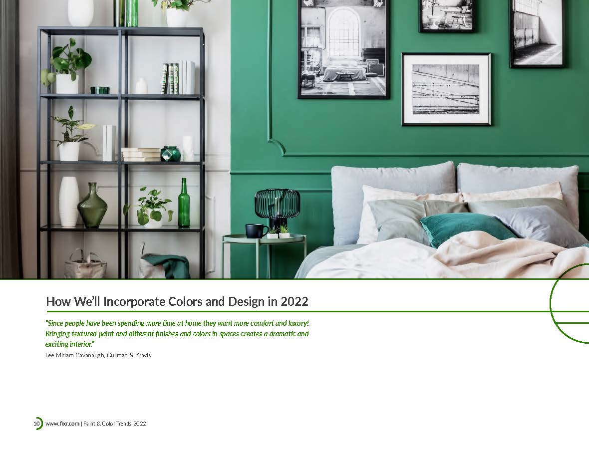 2022涂料色彩流行趋势