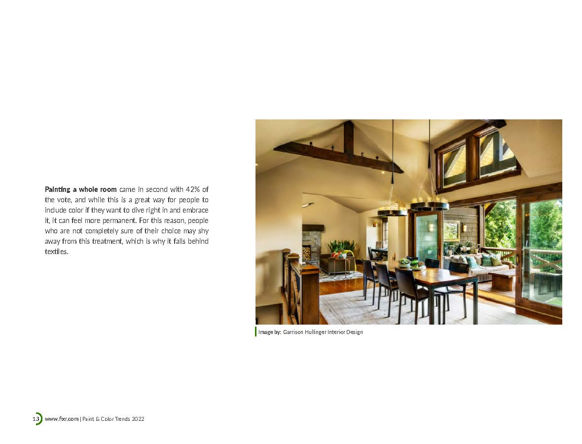 2022涂料色彩流行趋势