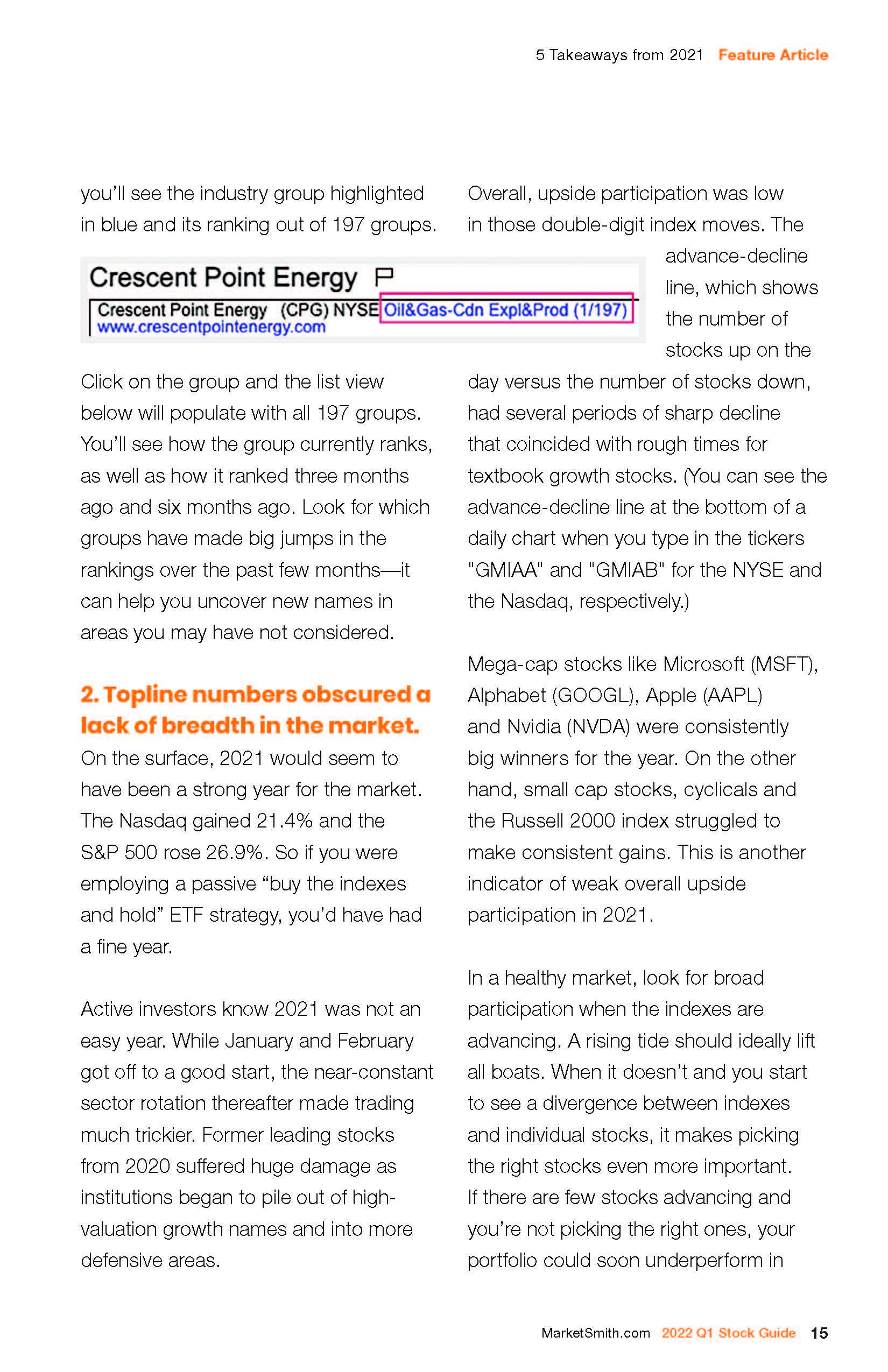 盘点2021年的股票