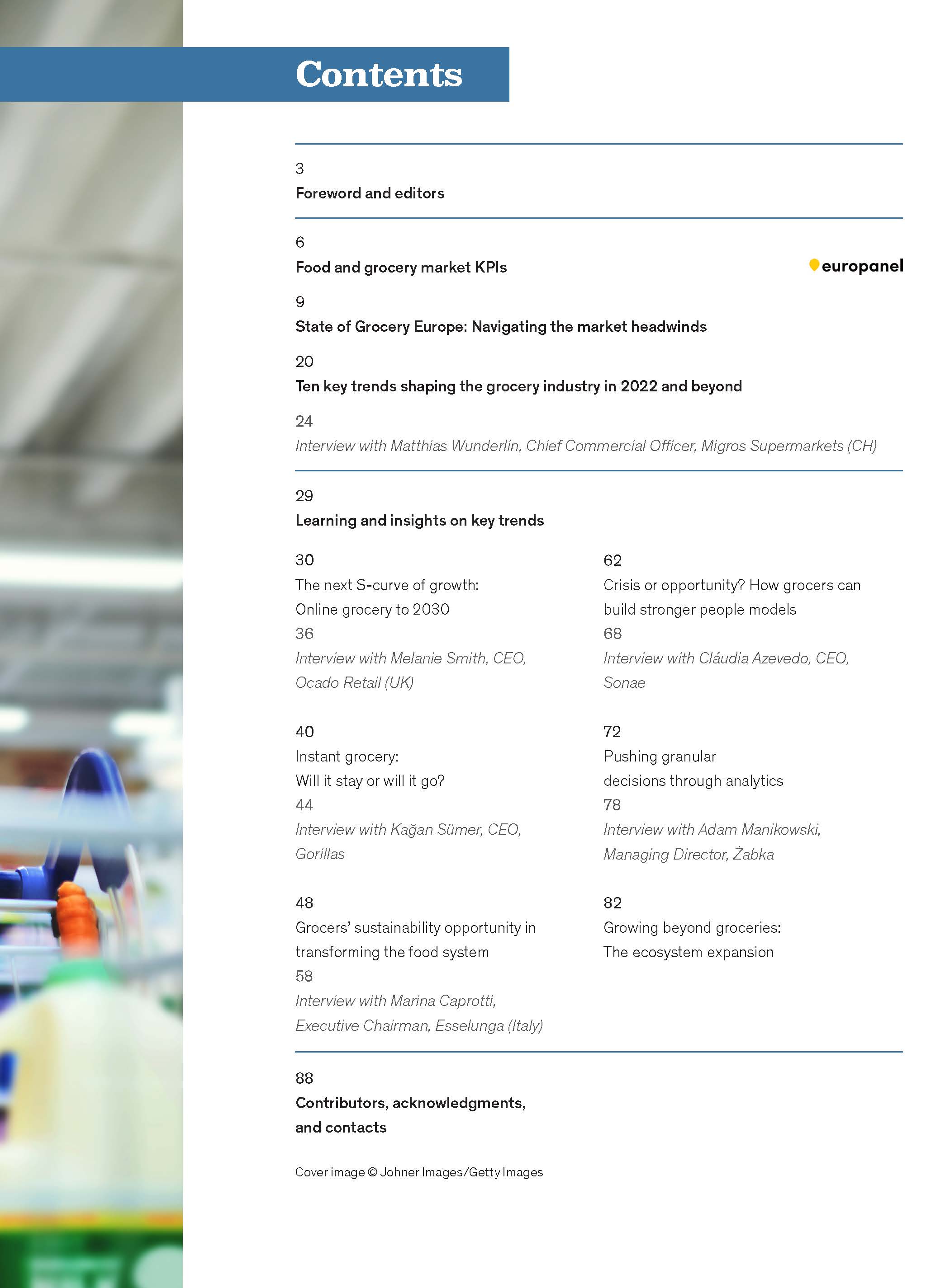 零售杂货市场现状