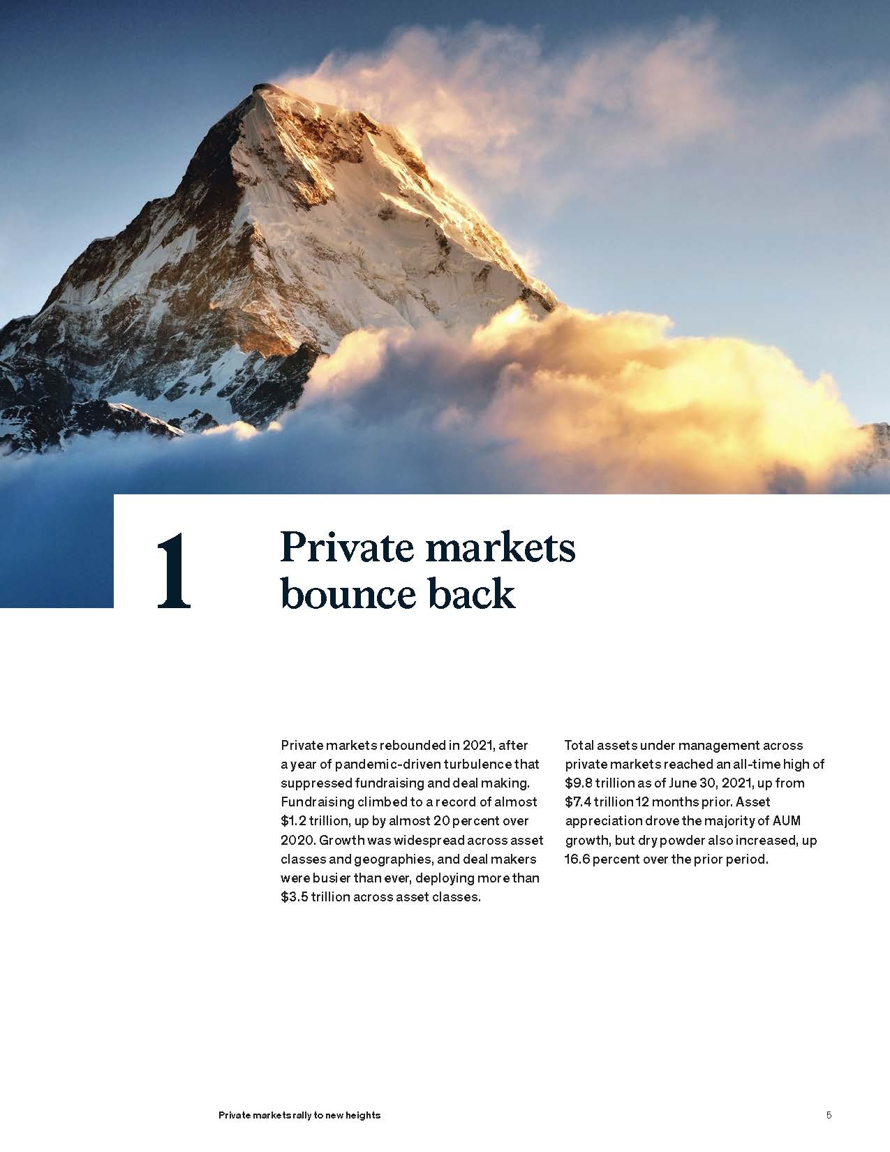 全球私募行业市场分析