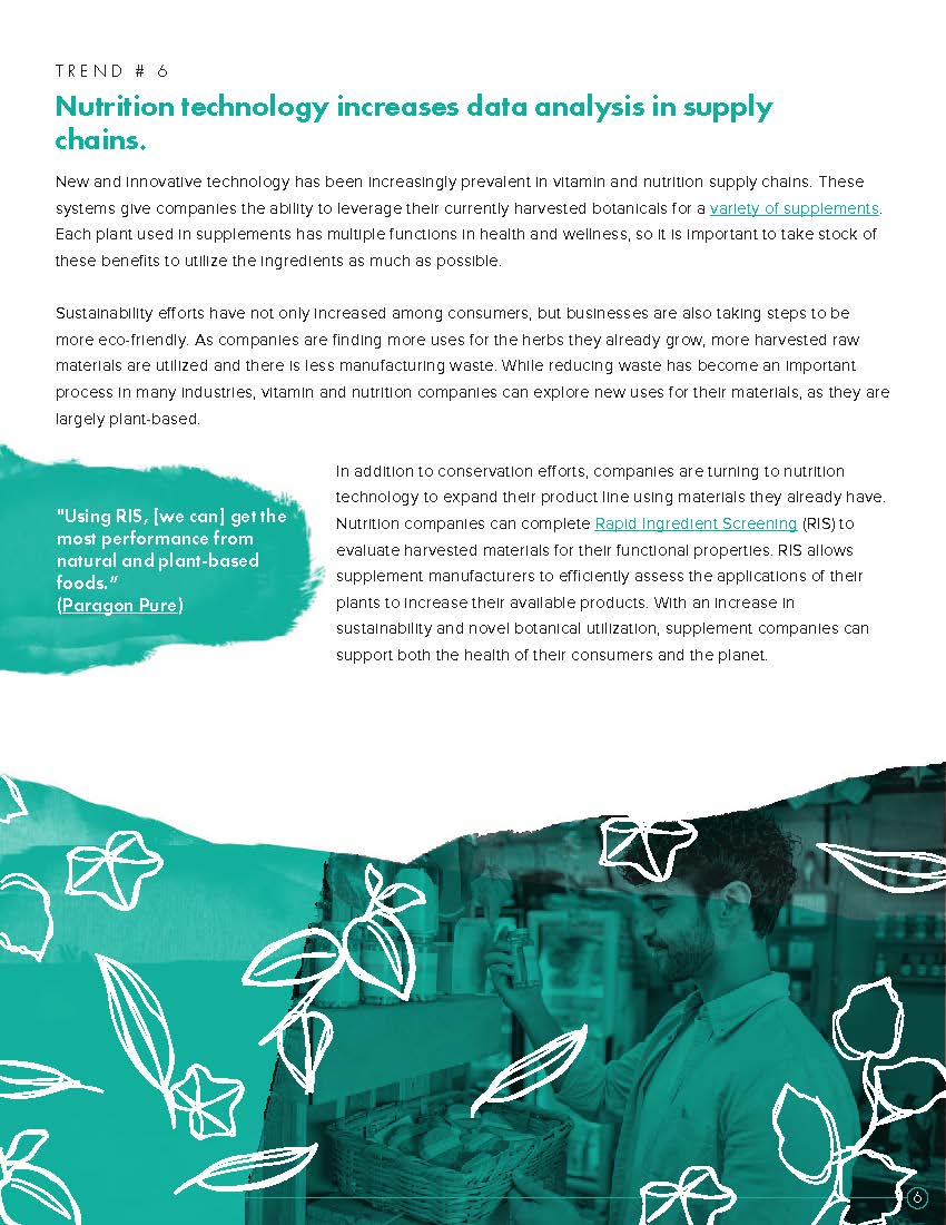 营养品维生素行业发展趋势