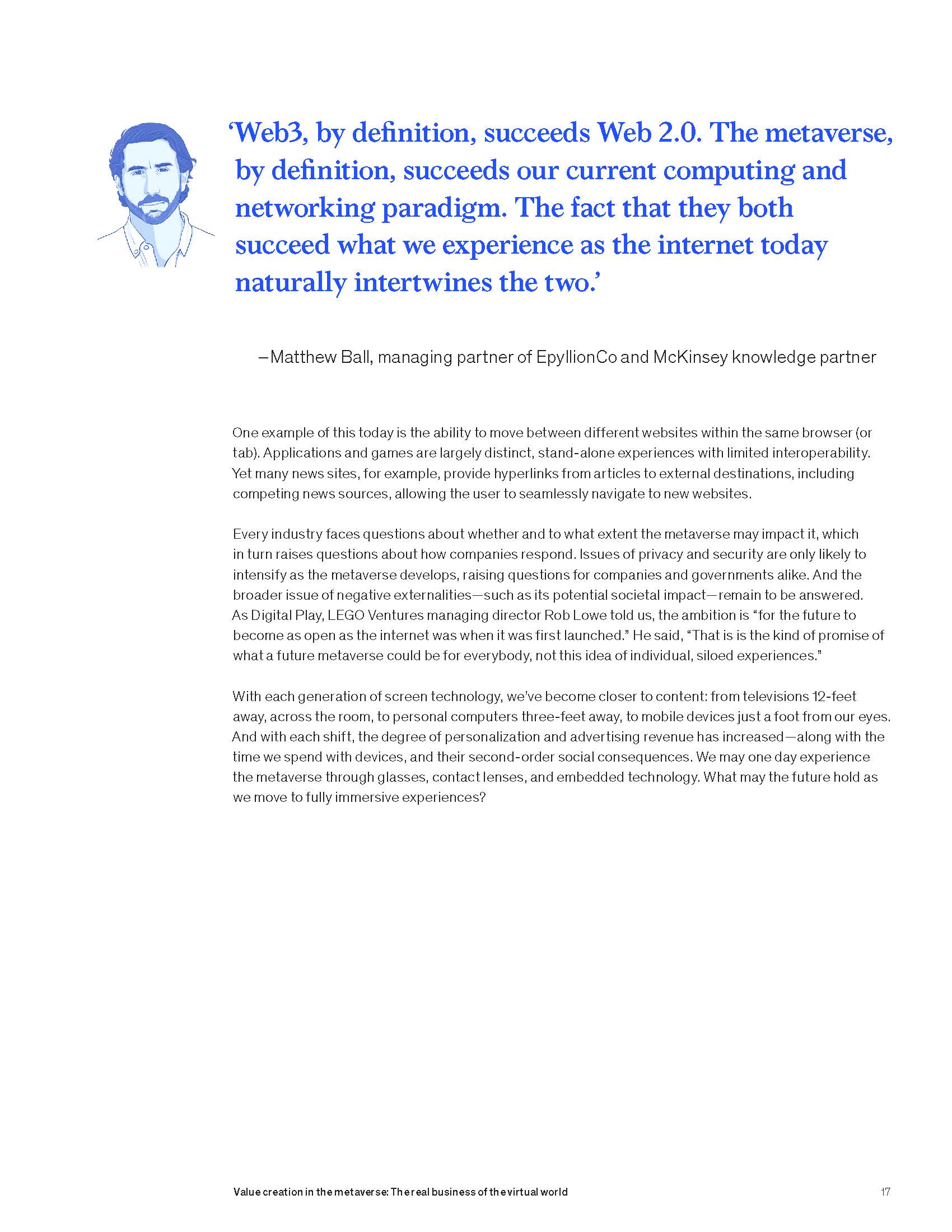 元宇宙对商业的机遇和挑战