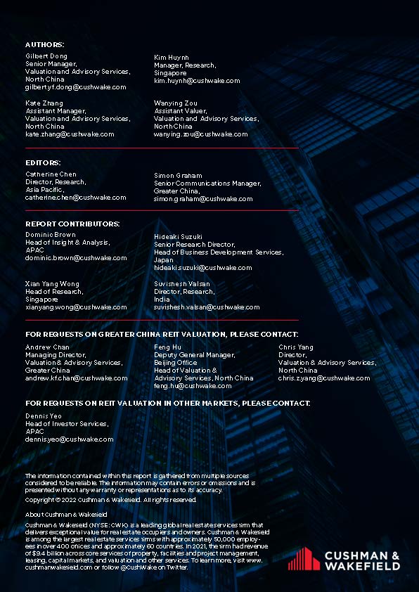 房地产投资信托基金分析报告