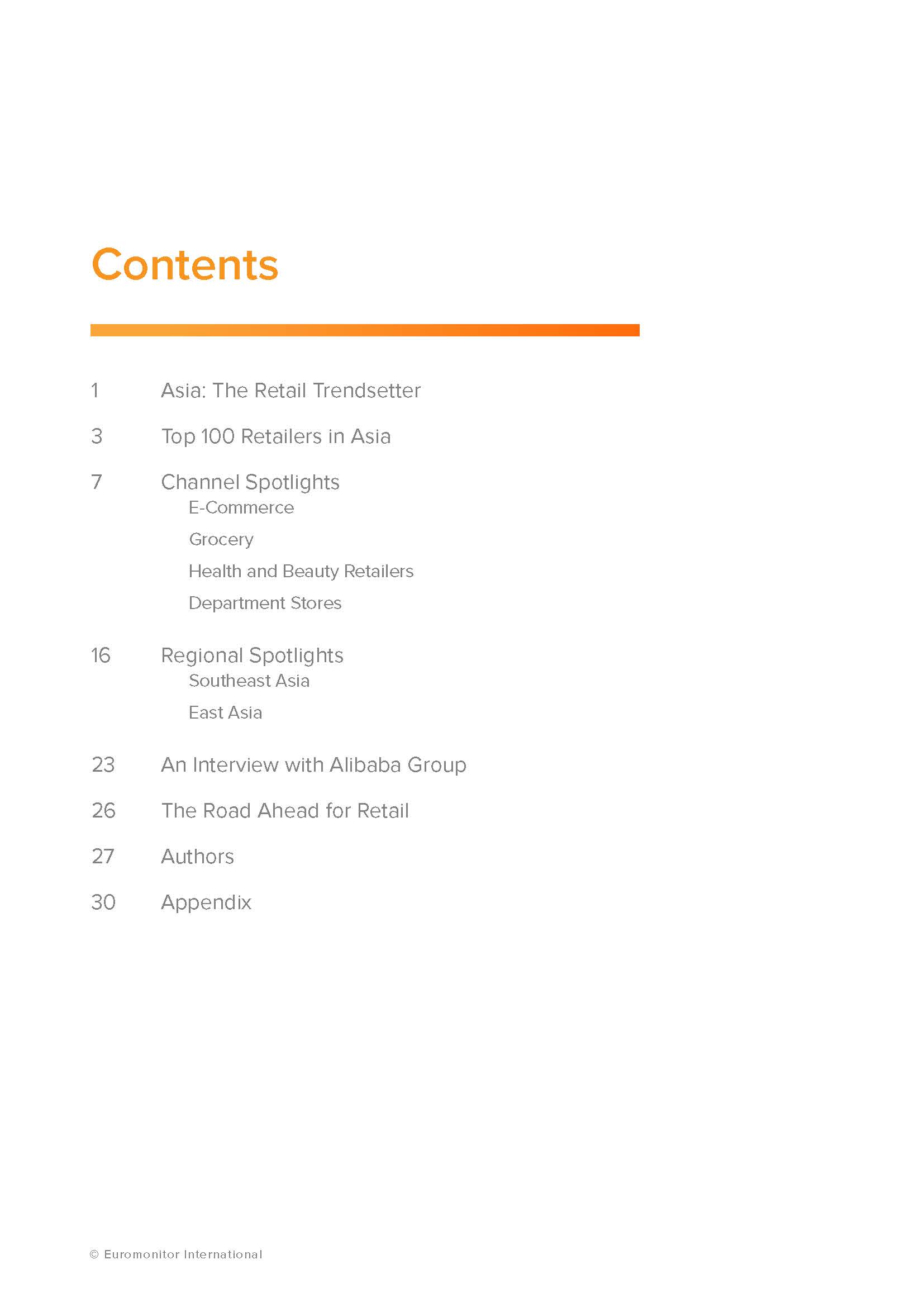 零售商排名100强