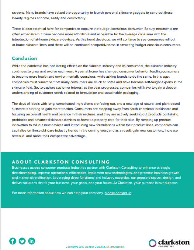 2022年护肤品行业趋势