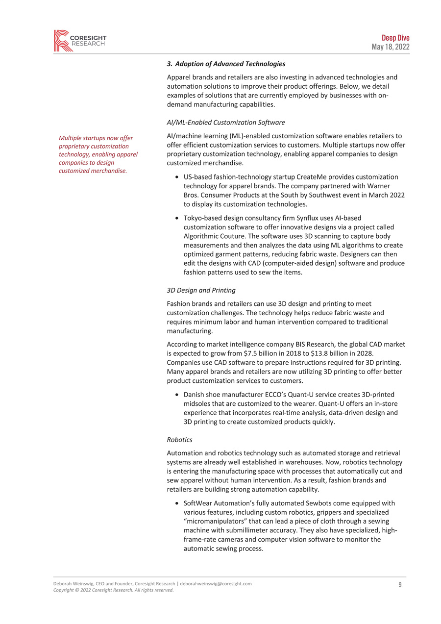 新零售模式下制造业按需生产