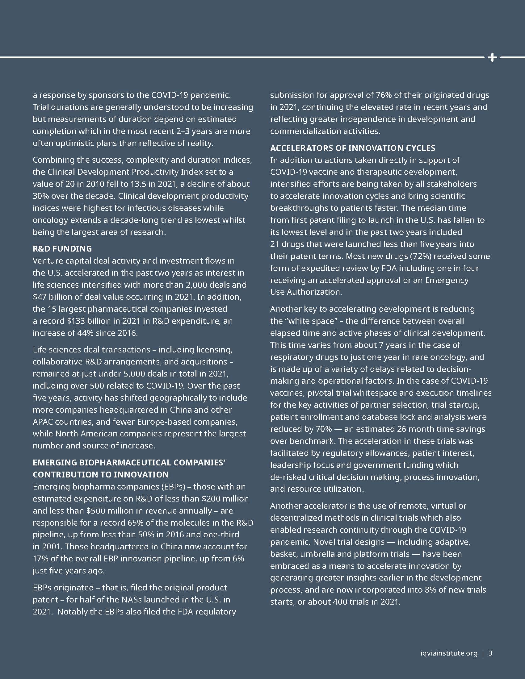 全球药物研发趋势