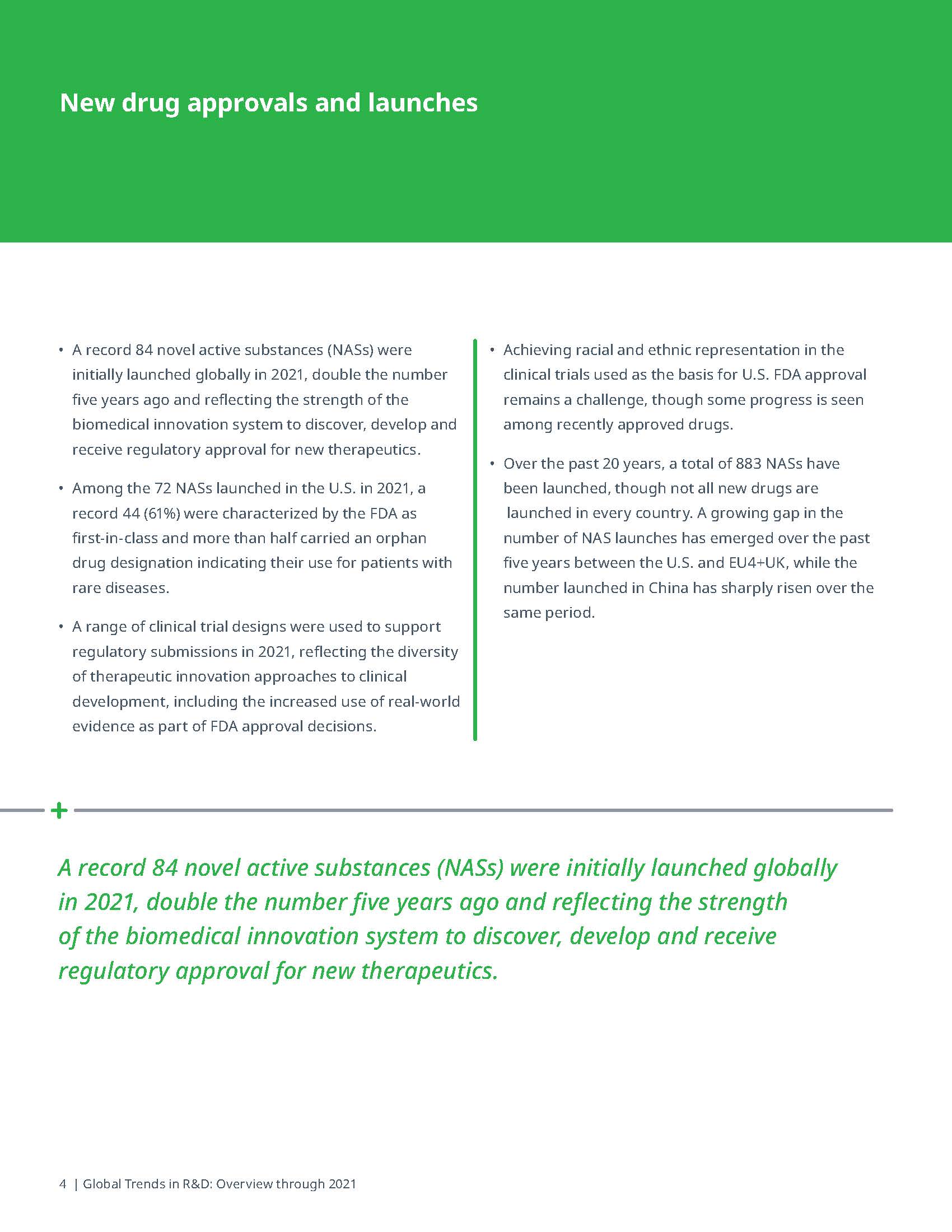 全球药物研发趋势