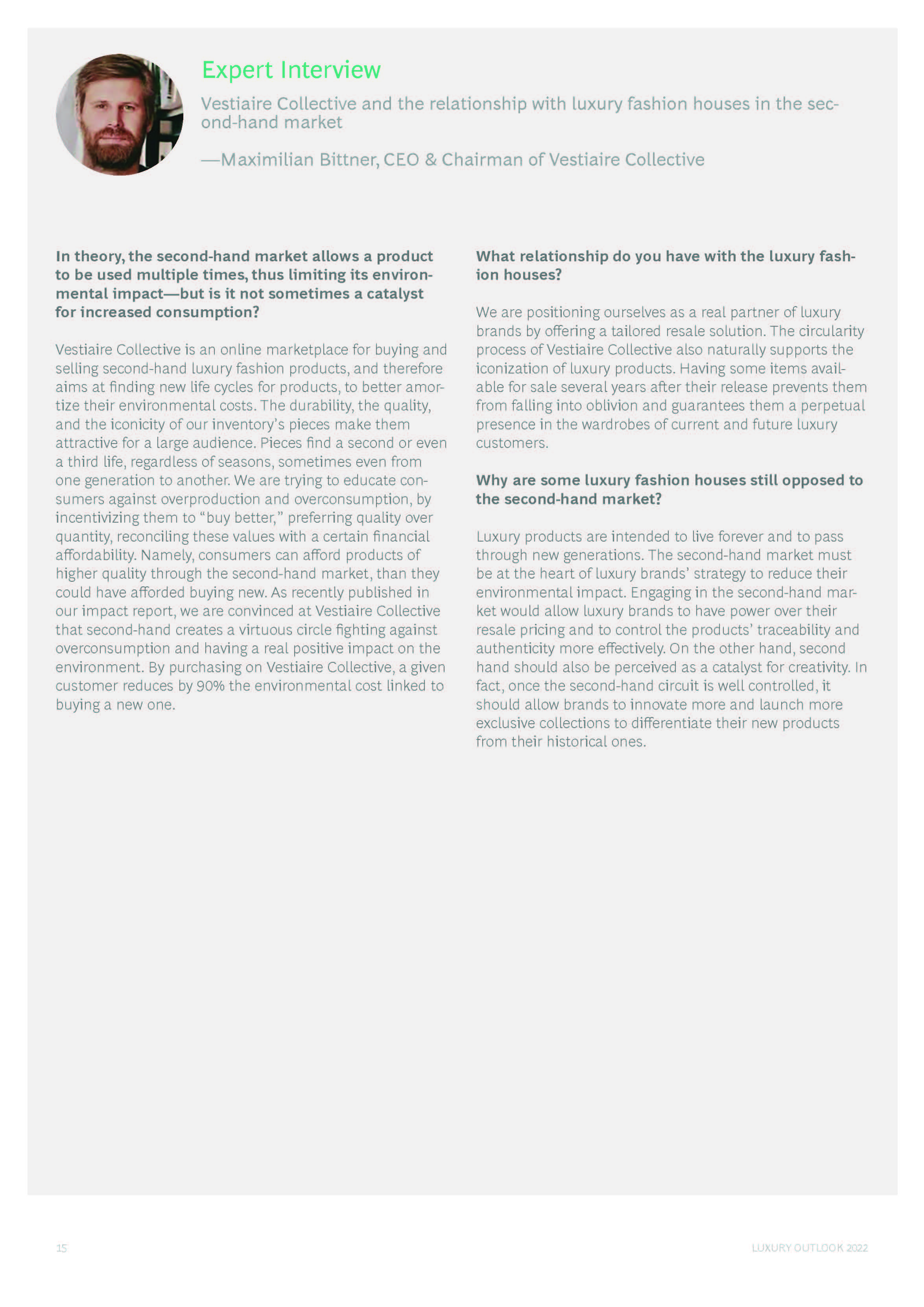 2022奢侈品行业发展报告