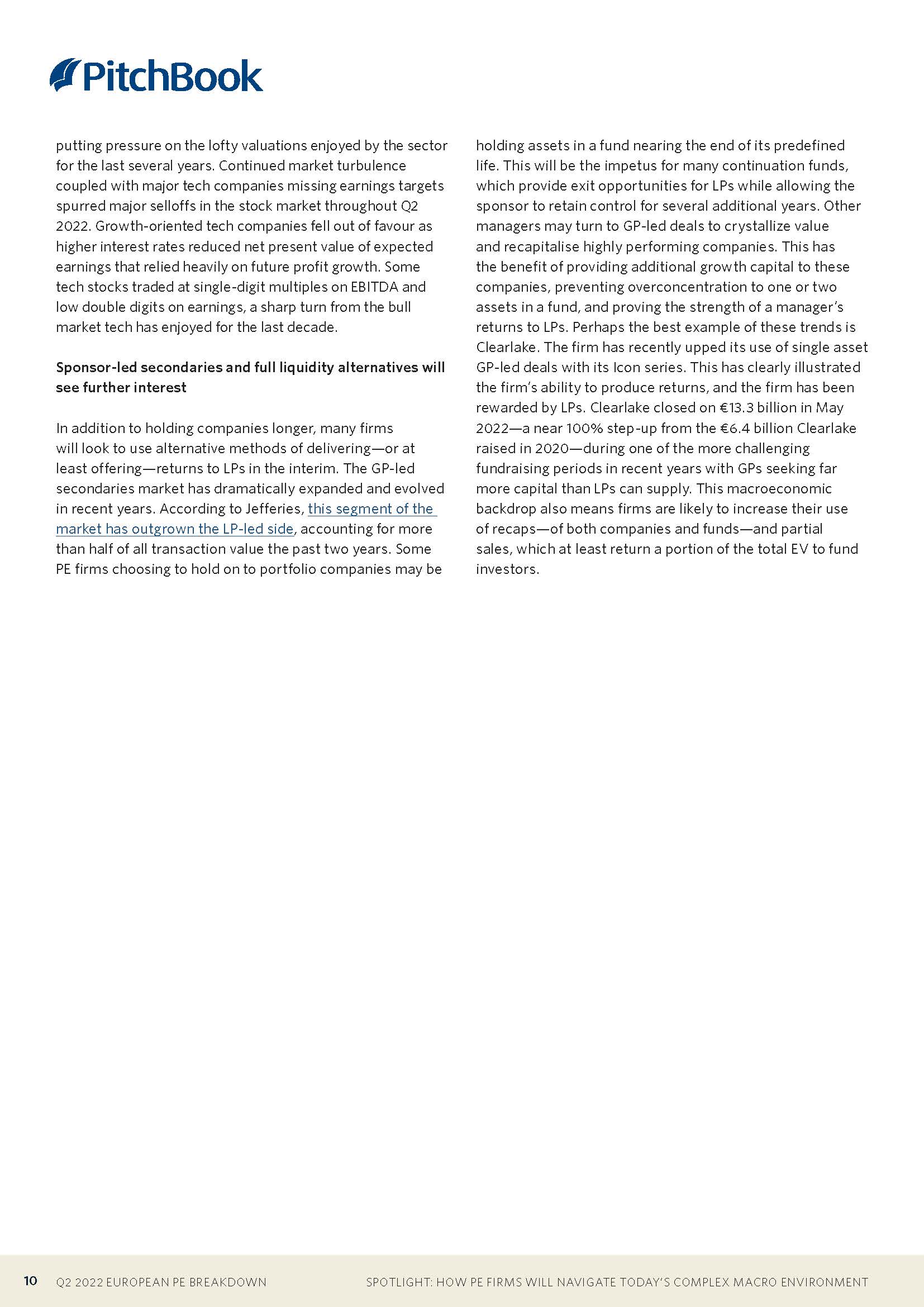 欧洲私募股权市场投资金额