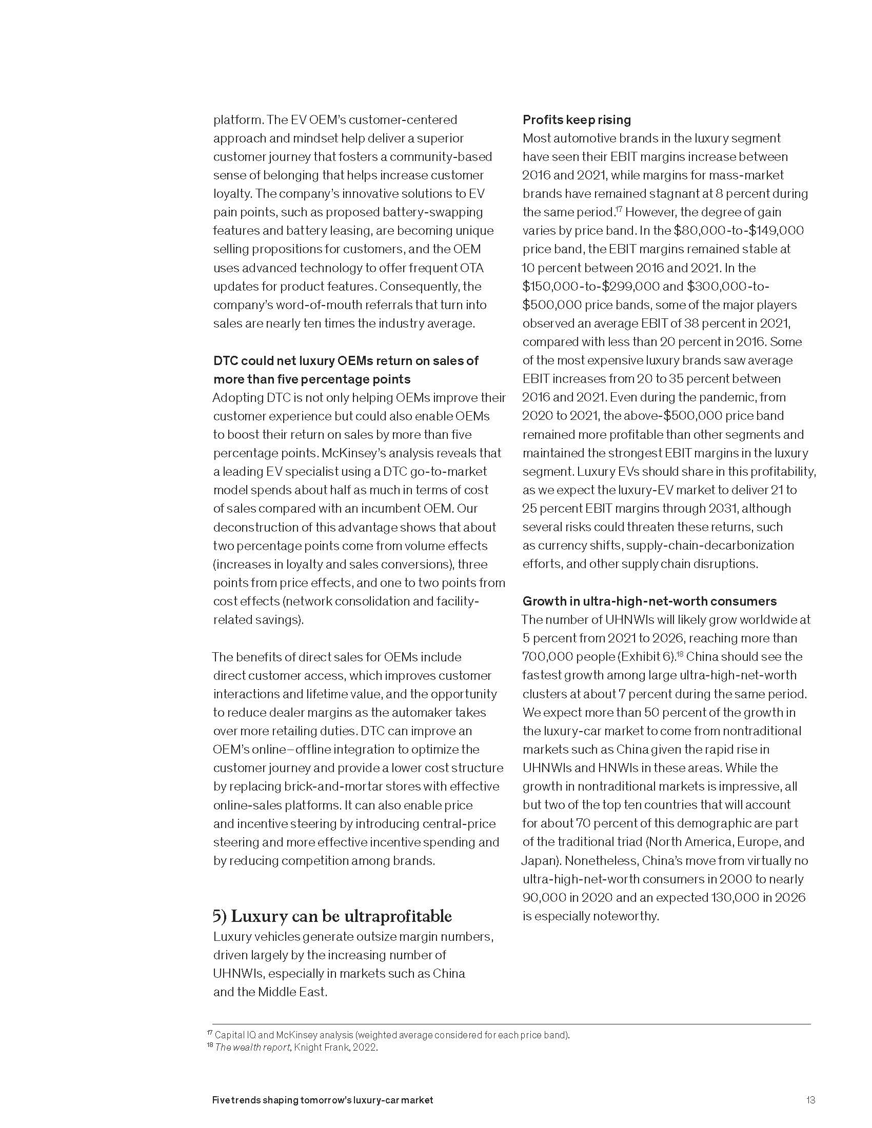 豪华车市场趋势