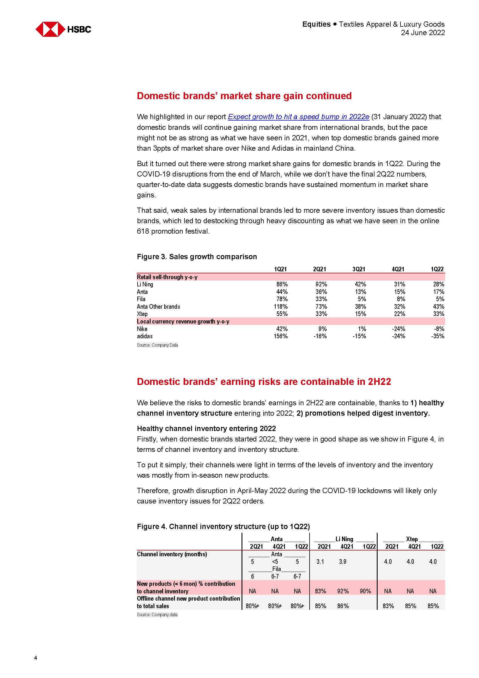 中国运动服饰行业分析