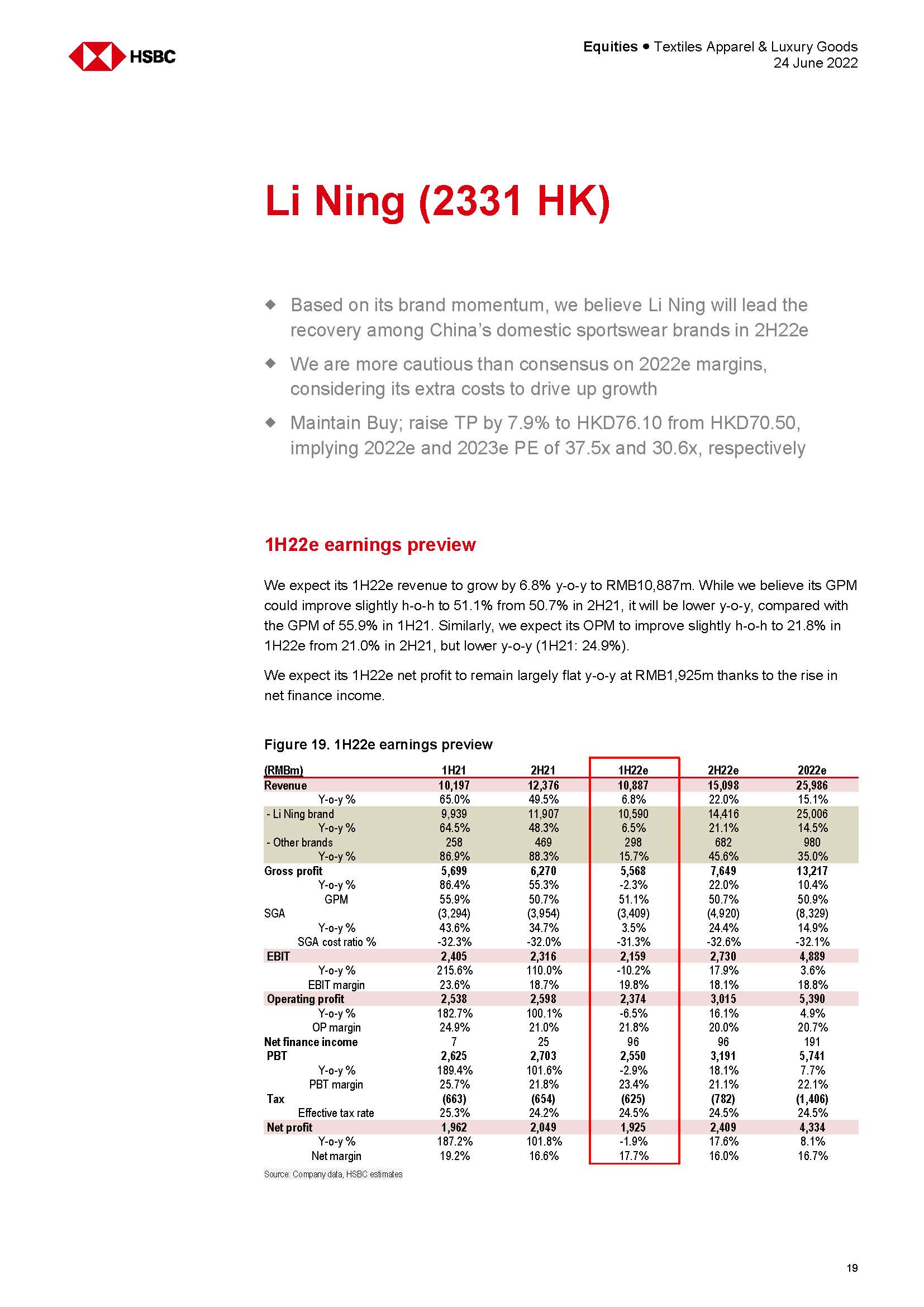 中国运动服饰行业分析